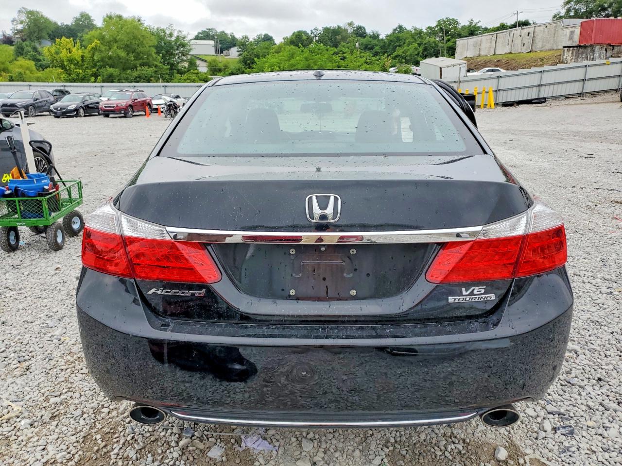 2015 Honda Accord Touring Black vin: 1HGCR3F95FA017858
