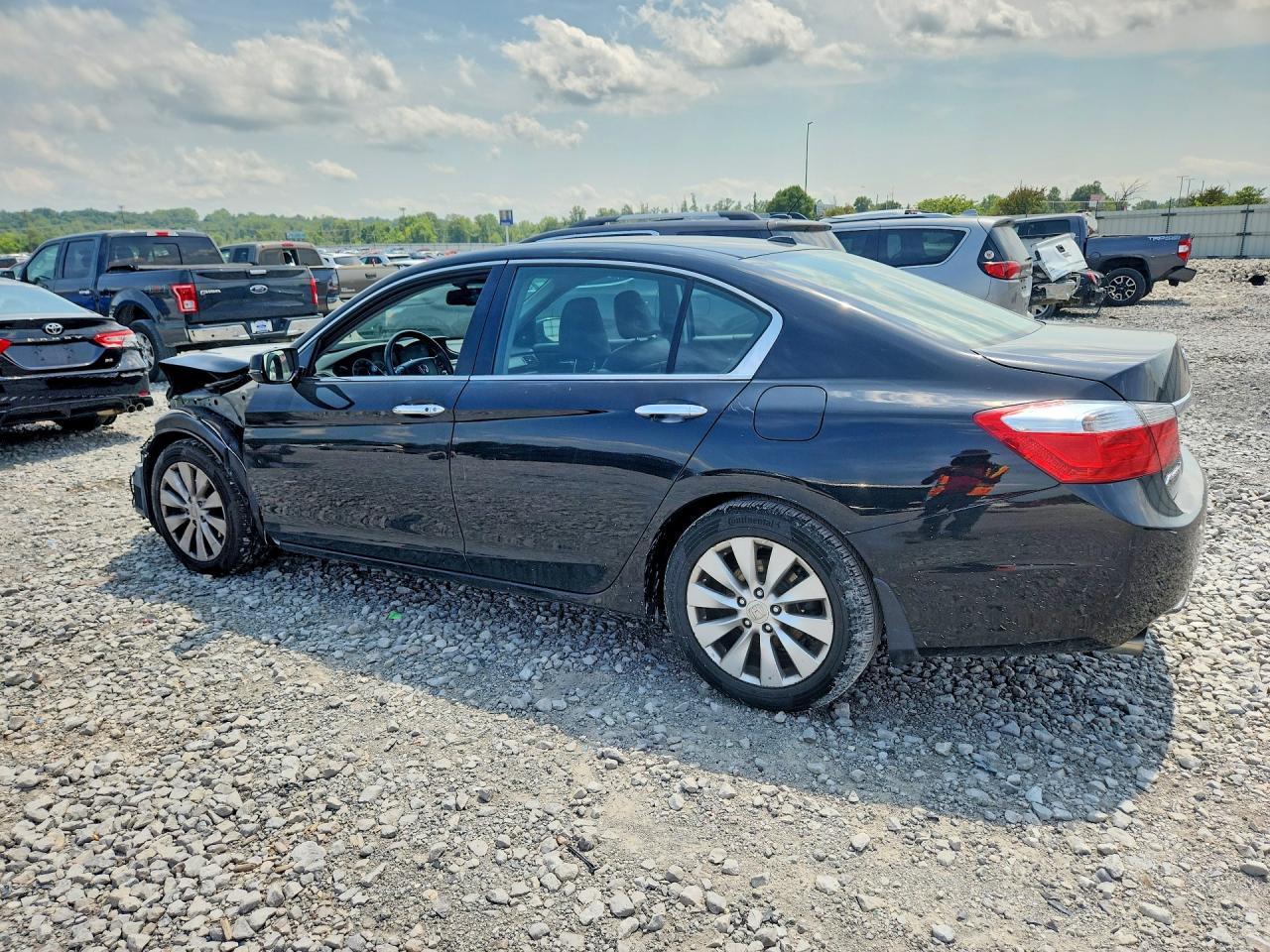 2013 Honda Accord Touring Black vin: 1HGCR3F96DA045228