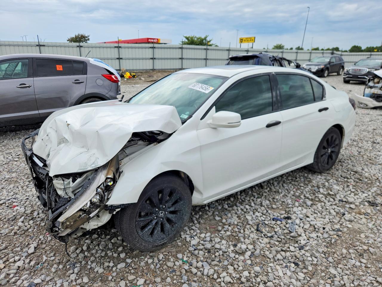 2014 Honda Accord Touring Белый vin: 1HGCR3F96EA030293