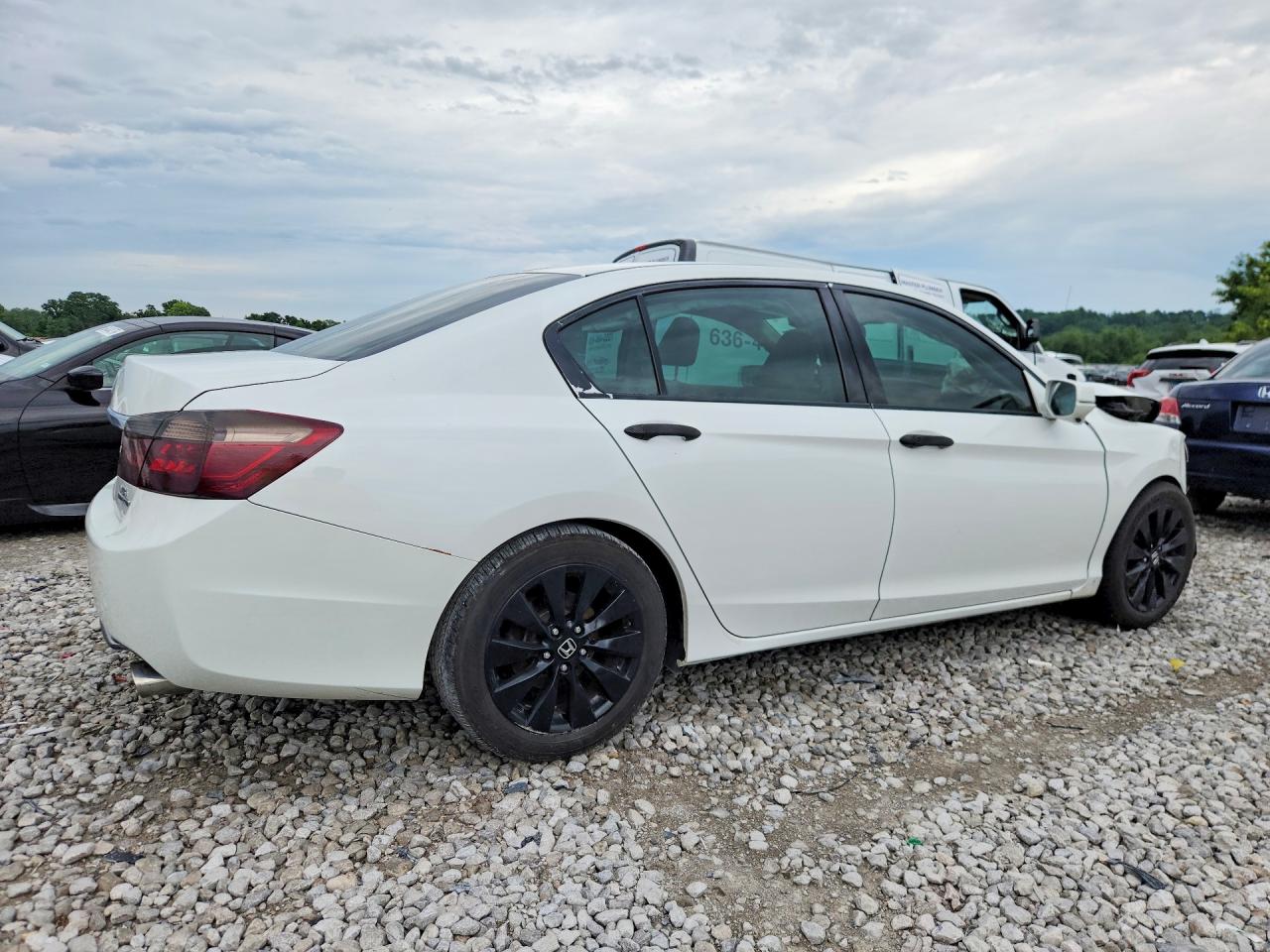 2014 Honda Accord Touring Белый vin: 1HGCR3F96EA030293