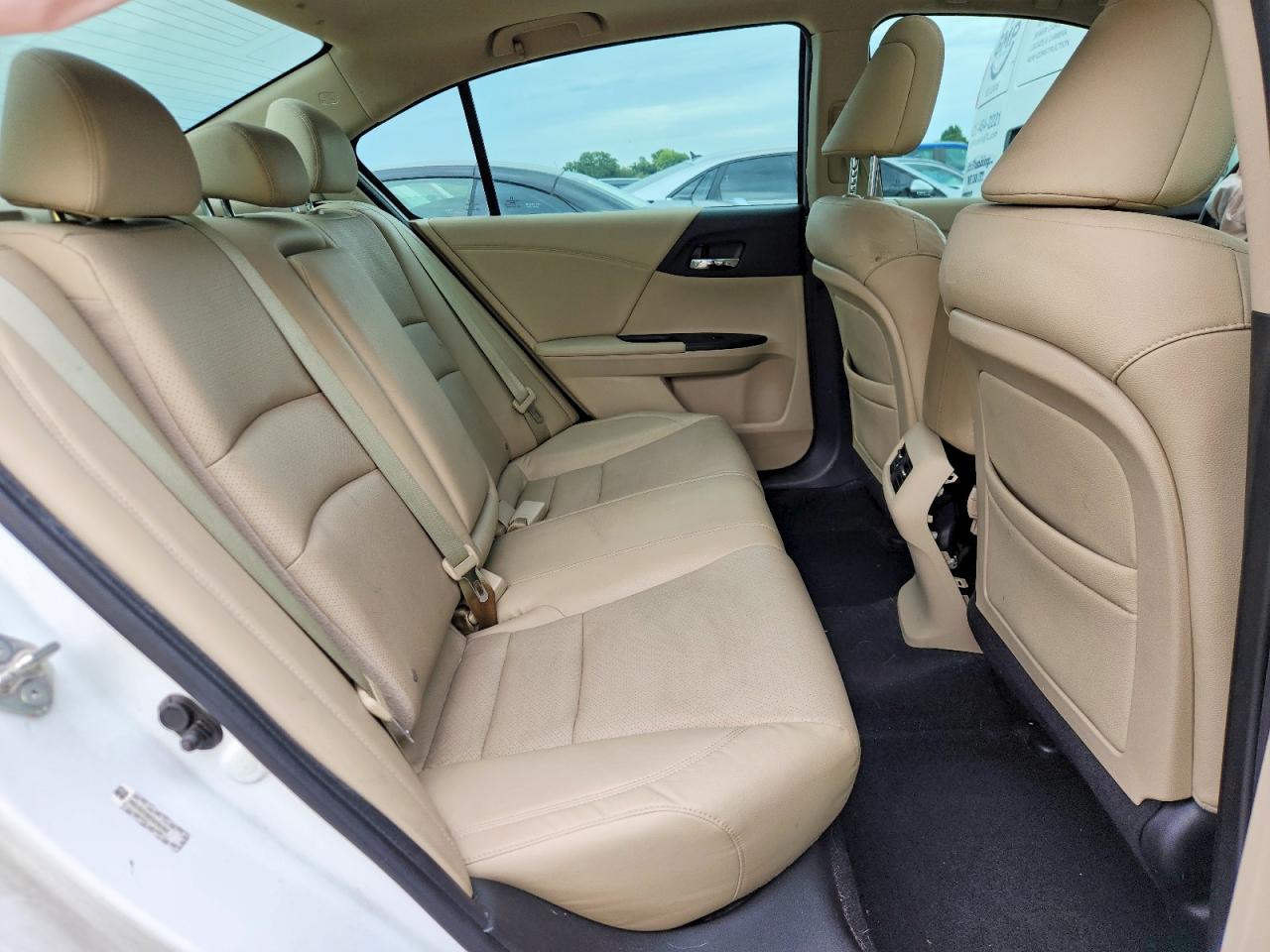 2014 Honda Accord Touring Белый vin: 1HGCR3F96EA030293