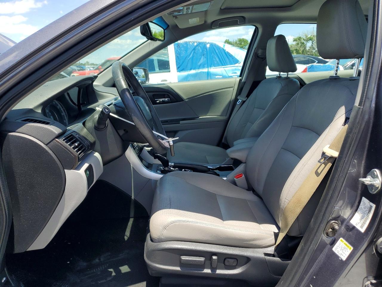 2013 Honda Accord Touring Gray vin: 1HGCR3F97DA029569