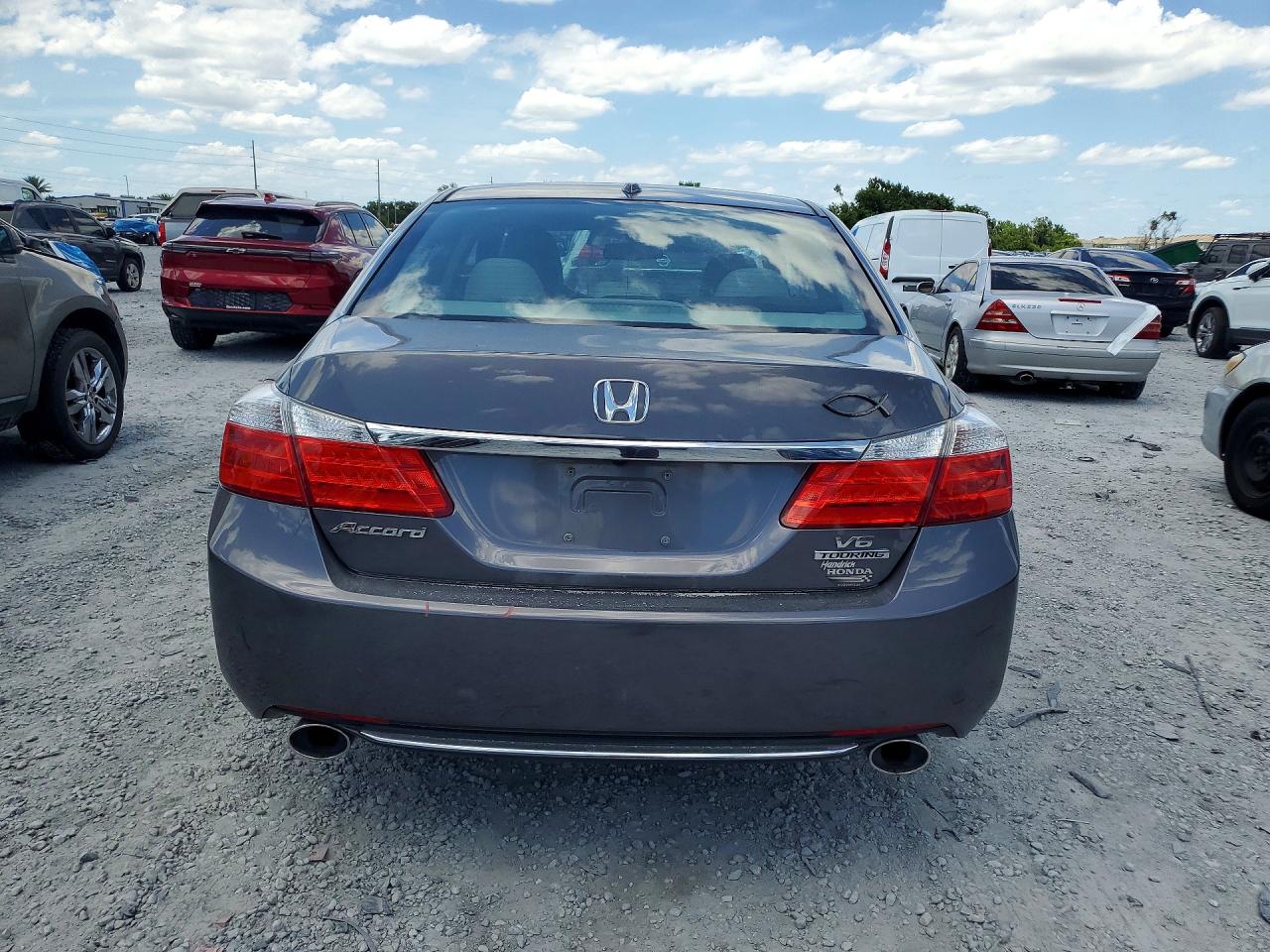 2013 Honda Accord Touring Gray vin: 1HGCR3F97DA029569