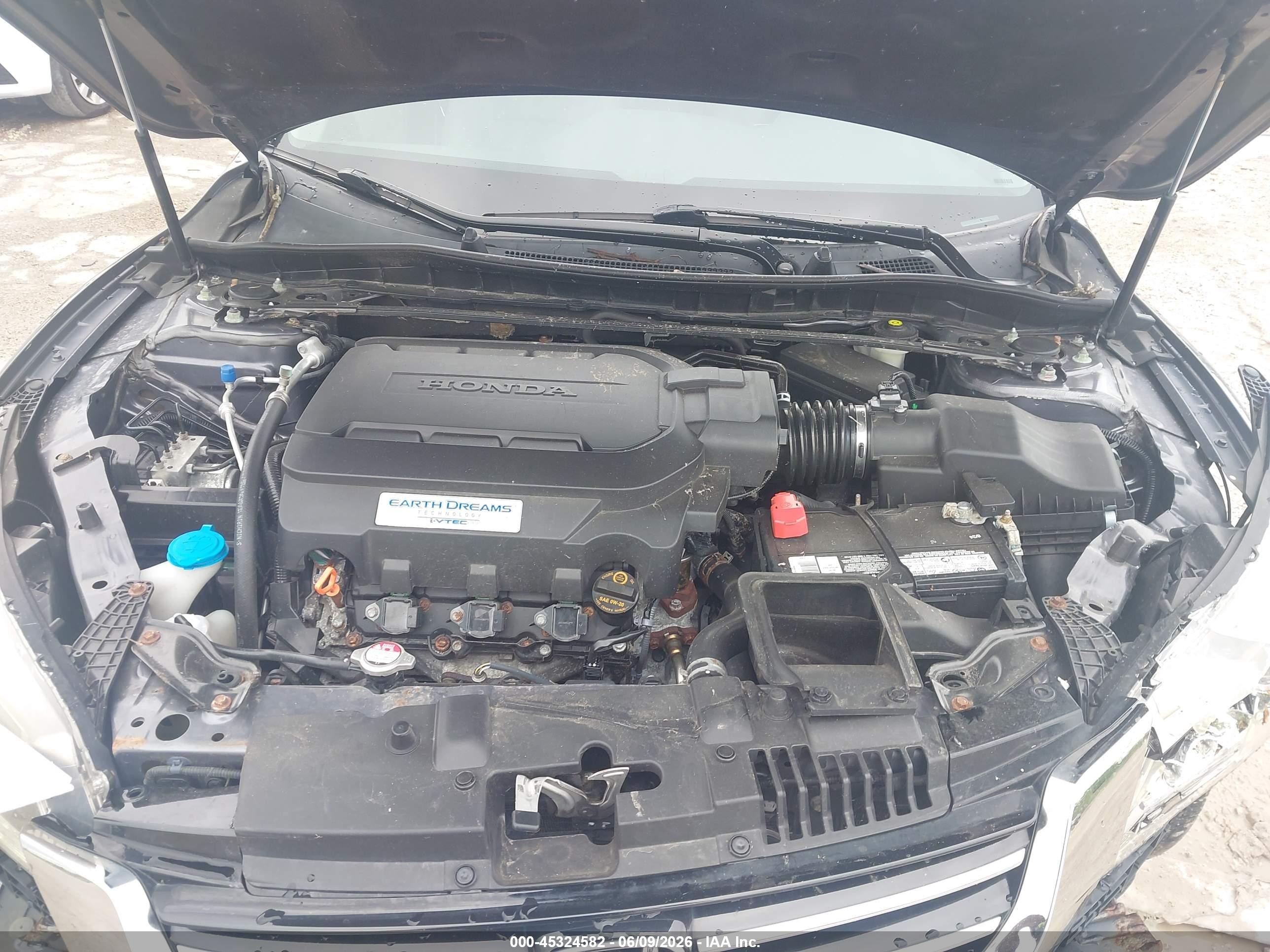 2013 Honda Accord Touring Gray vin: 1HGCR3F97DA033301