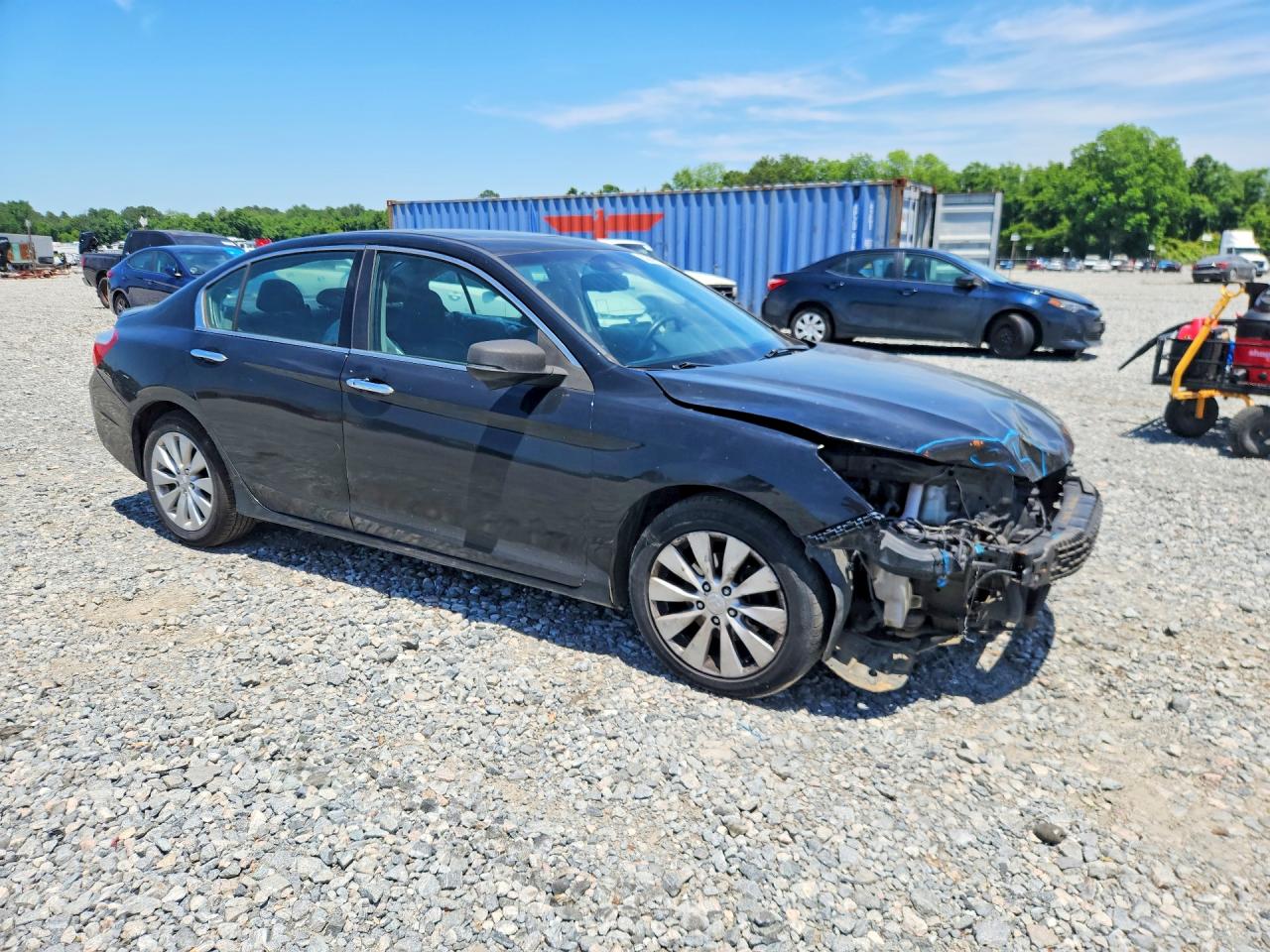 2013 Honda Accord Touring Черный vin: 1HGCR3F97DA038241