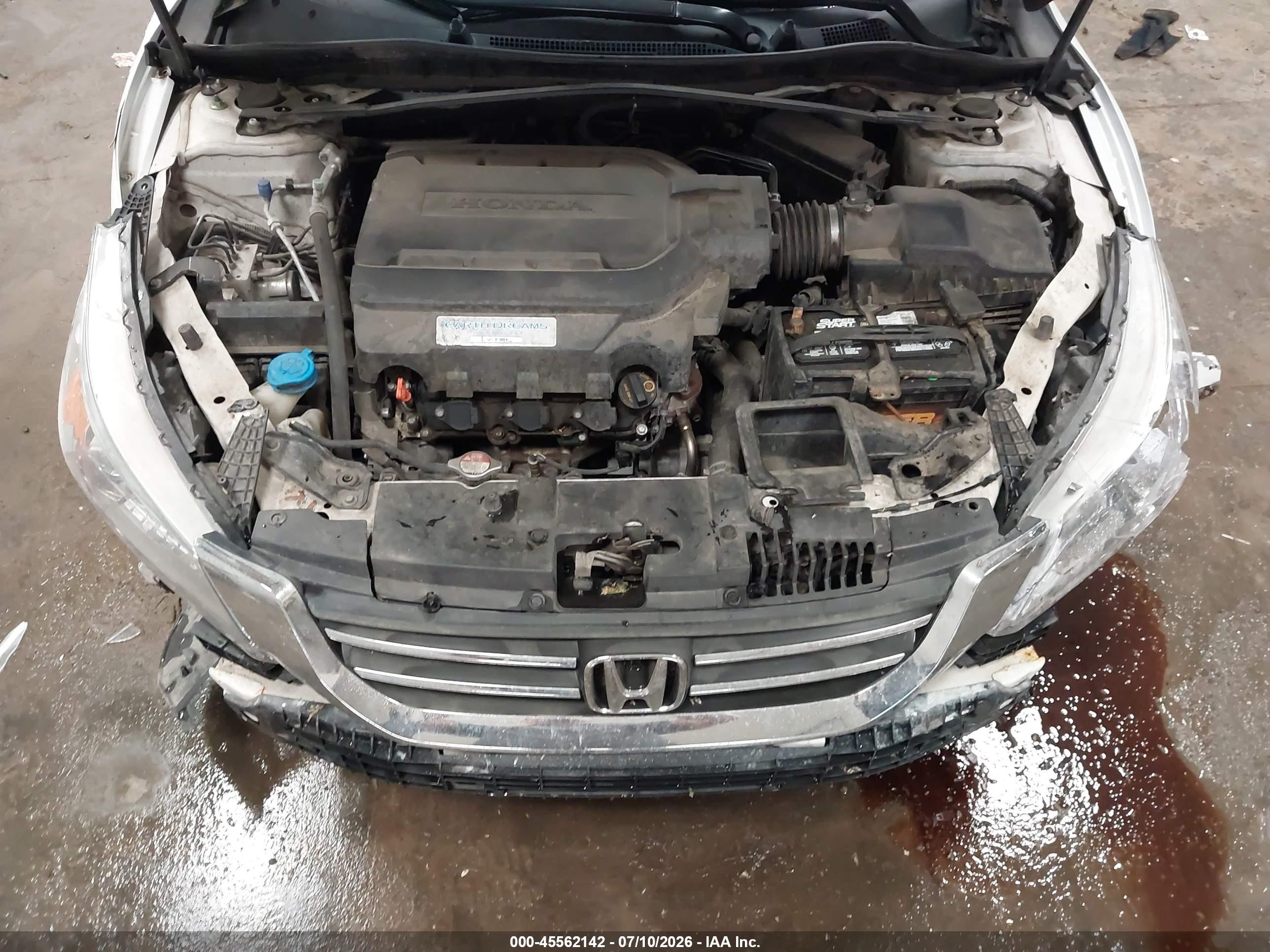 2014 Honda Accord Touring Белый vin: 1HGCR3F97EA000770