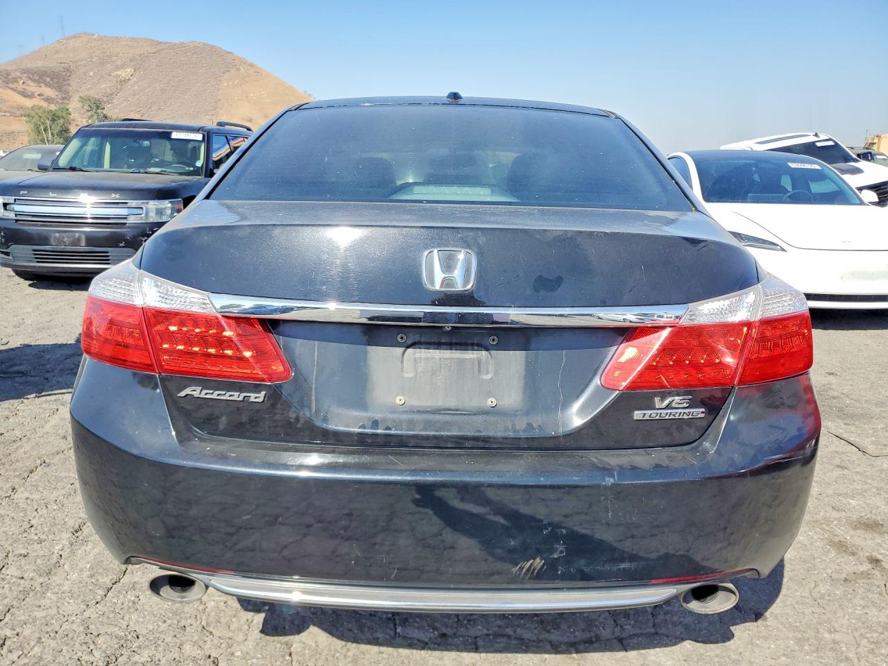 2014 Honda Accord Touring Black vin: 1HGCR3F97EA010408