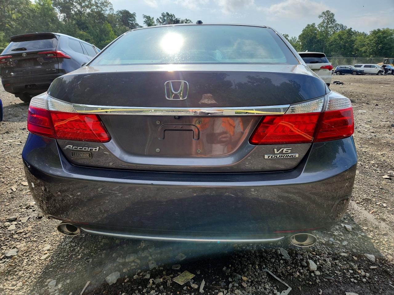 2014 Honda Accord Touring Серый vin: 1HGCR3F97EA013261