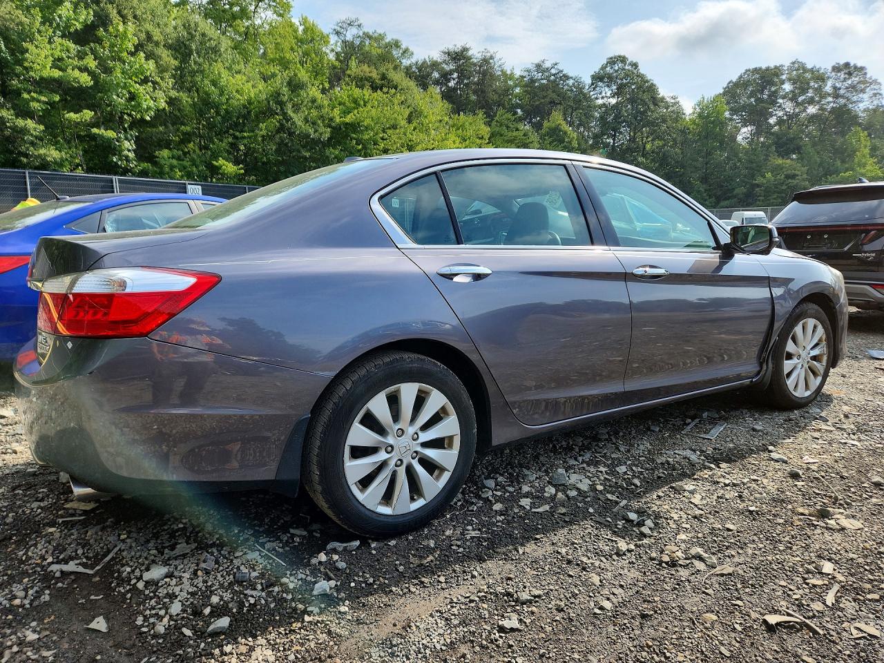 2014 Honda Accord Touring Серый vin: 1HGCR3F97EA013261