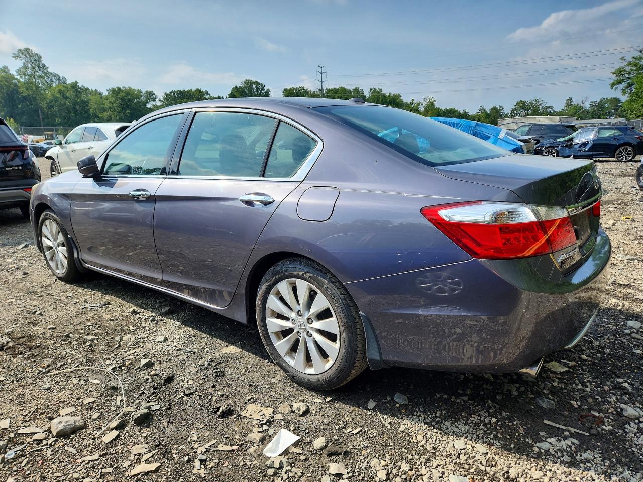 2014 Honda Accord Touring Серый vin: 1HGCR3F97EA013261