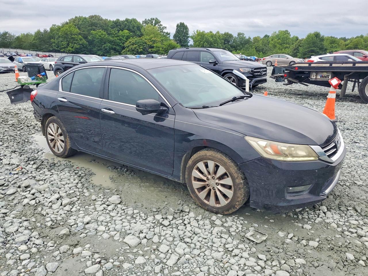 2015 Honda Accord Touring Черный vin: 1HGCR3F97FA026190