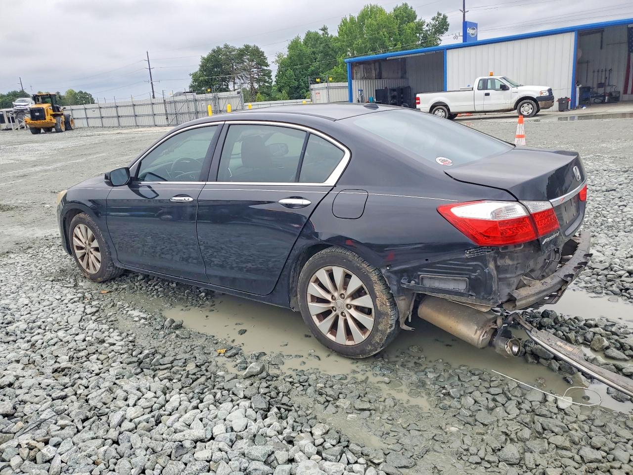 2015 Honda Accord Touring Черный vin: 1HGCR3F97FA026190