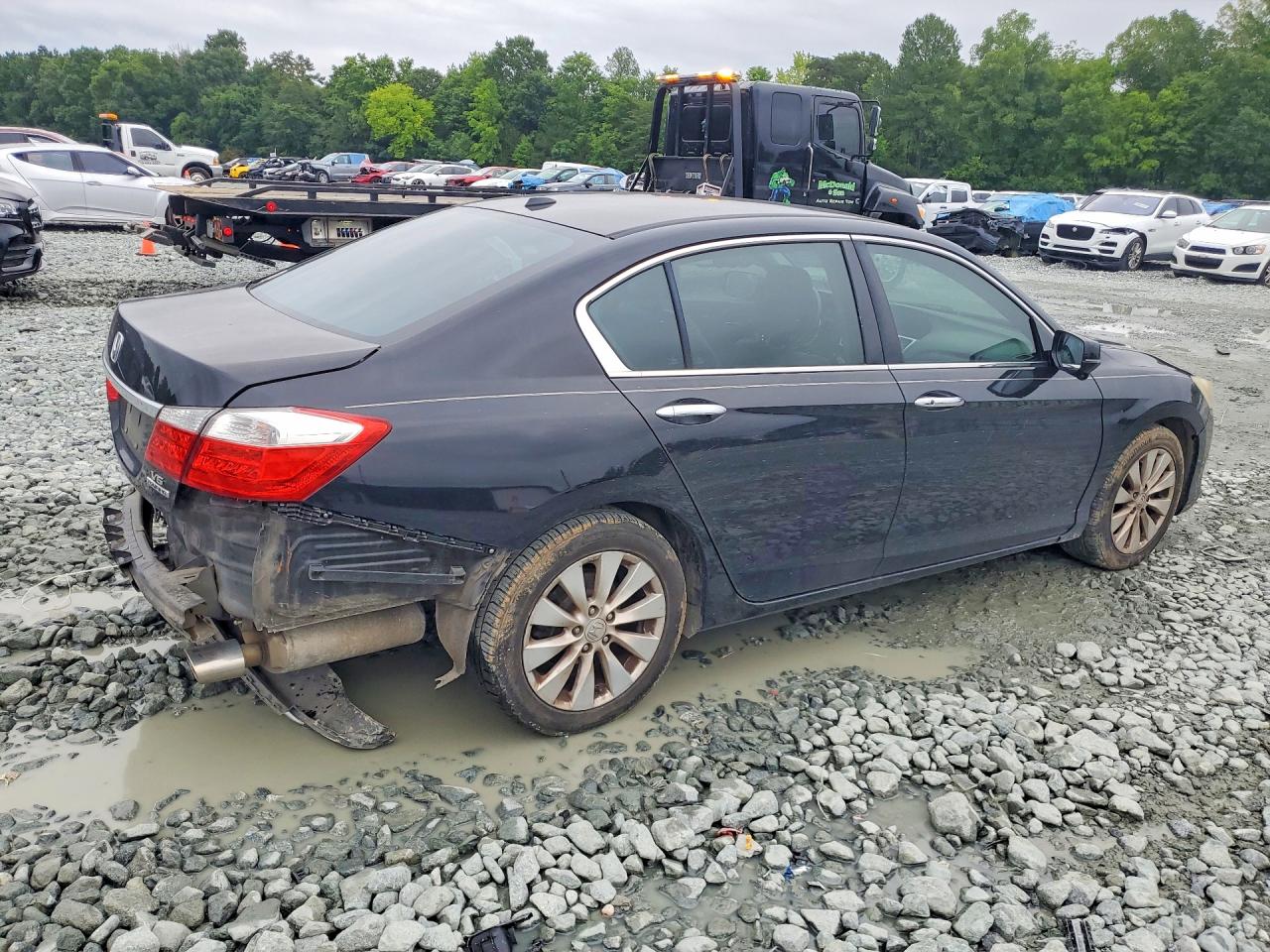 2015 Honda Accord Touring Черный vin: 1HGCR3F97FA026190