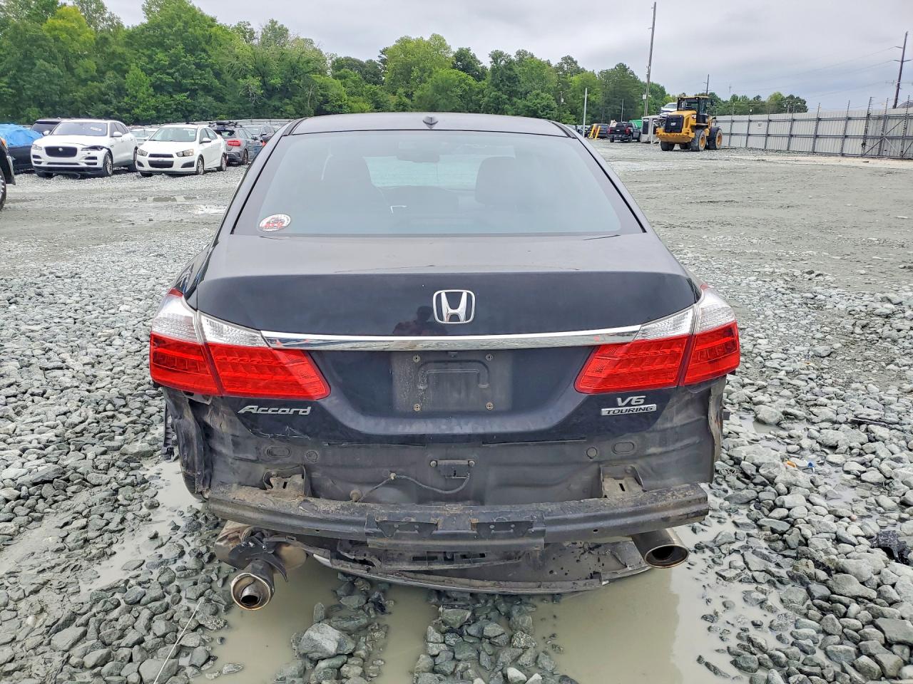 2015 Honda Accord Touring Черный vin: 1HGCR3F97FA026190
