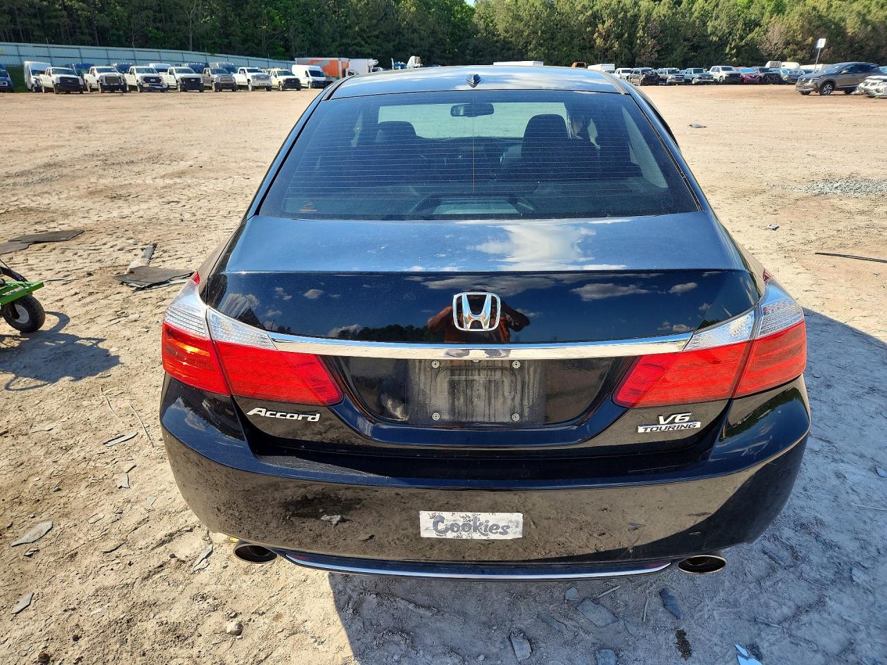 2015 Honda Accord Touring Черный vin: 1HGCR3F97FA035097