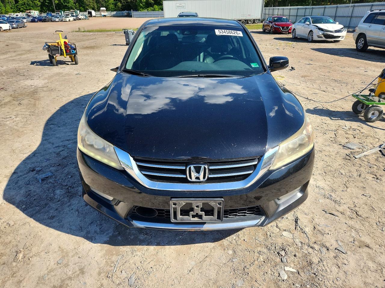 2015 Honda Accord Touring Черный vin: 1HGCR3F97FA035097