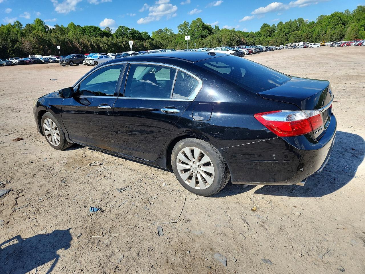 2015 Honda Accord Touring Черный vin: 1HGCR3F97FA035097