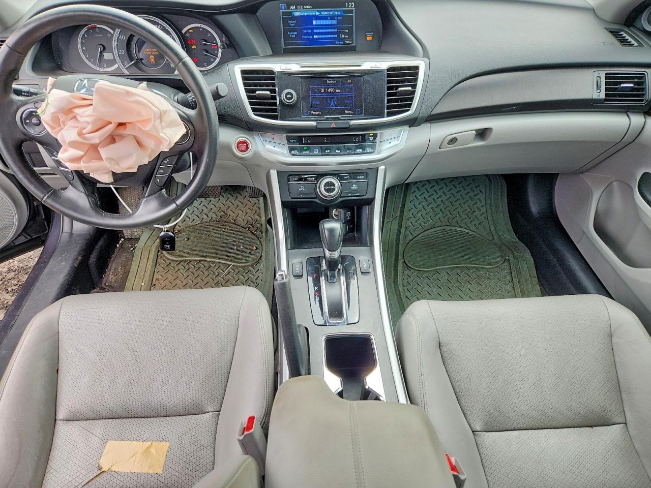 2013 Honda Accord Touring Gray vin: 1HGCR3F98DA025921