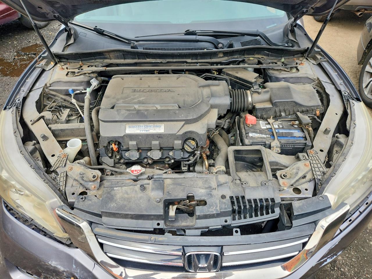 2013 Honda Accord Touring Gray vin: 1HGCR3F98DA025921