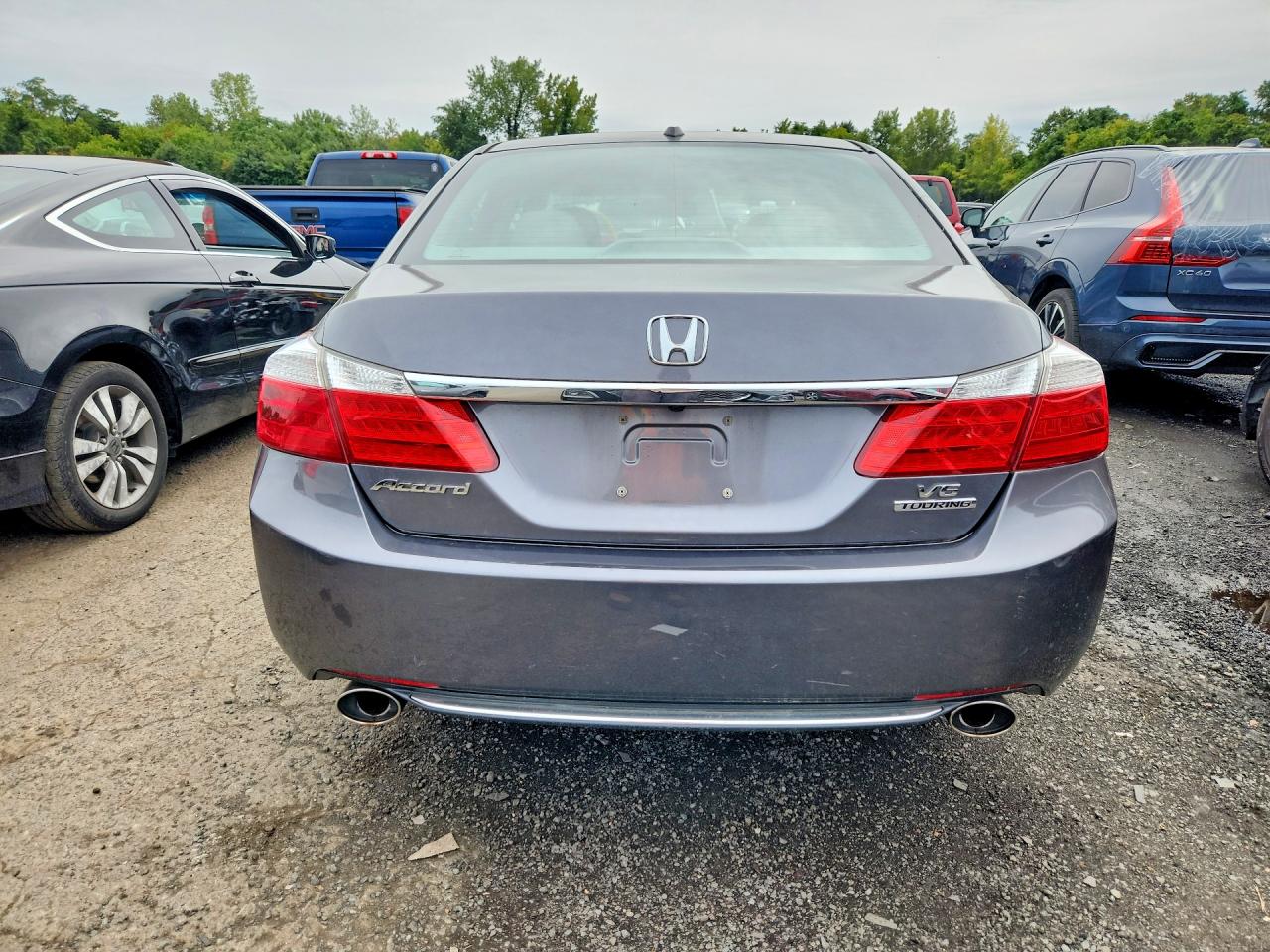 2013 Honda Accord Touring Gray vin: 1HGCR3F98DA025921