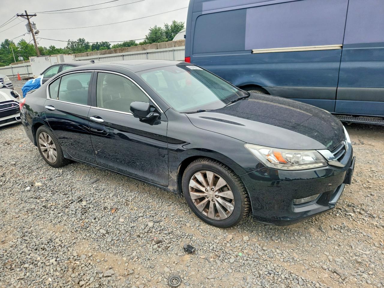 2014 Honda Accord Touring Black vin: 1HGCR3F98EA005220