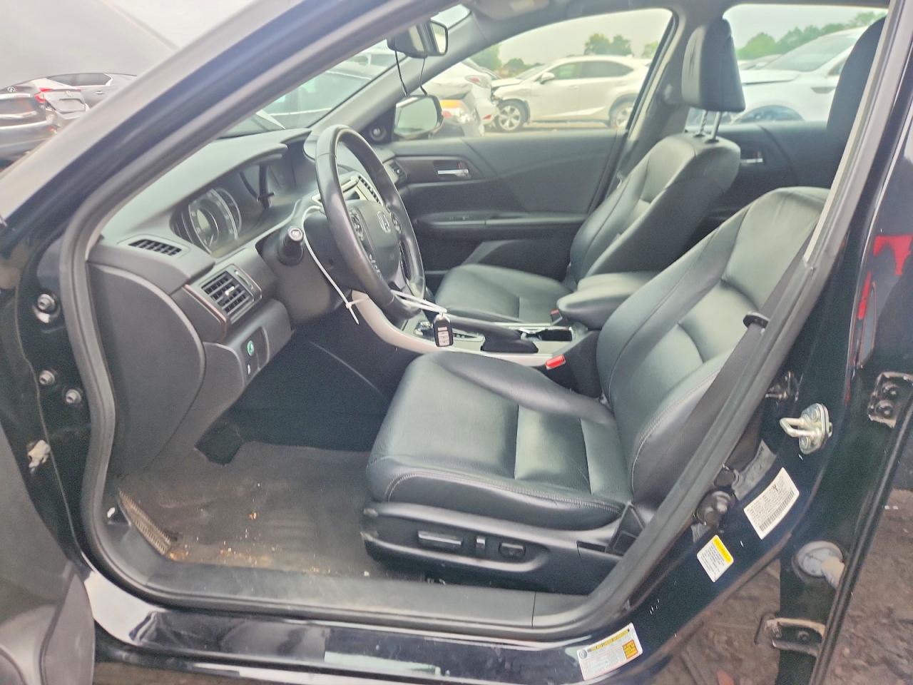 2014 Honda Accord Touring Black vin: 1HGCR3F98EA005220