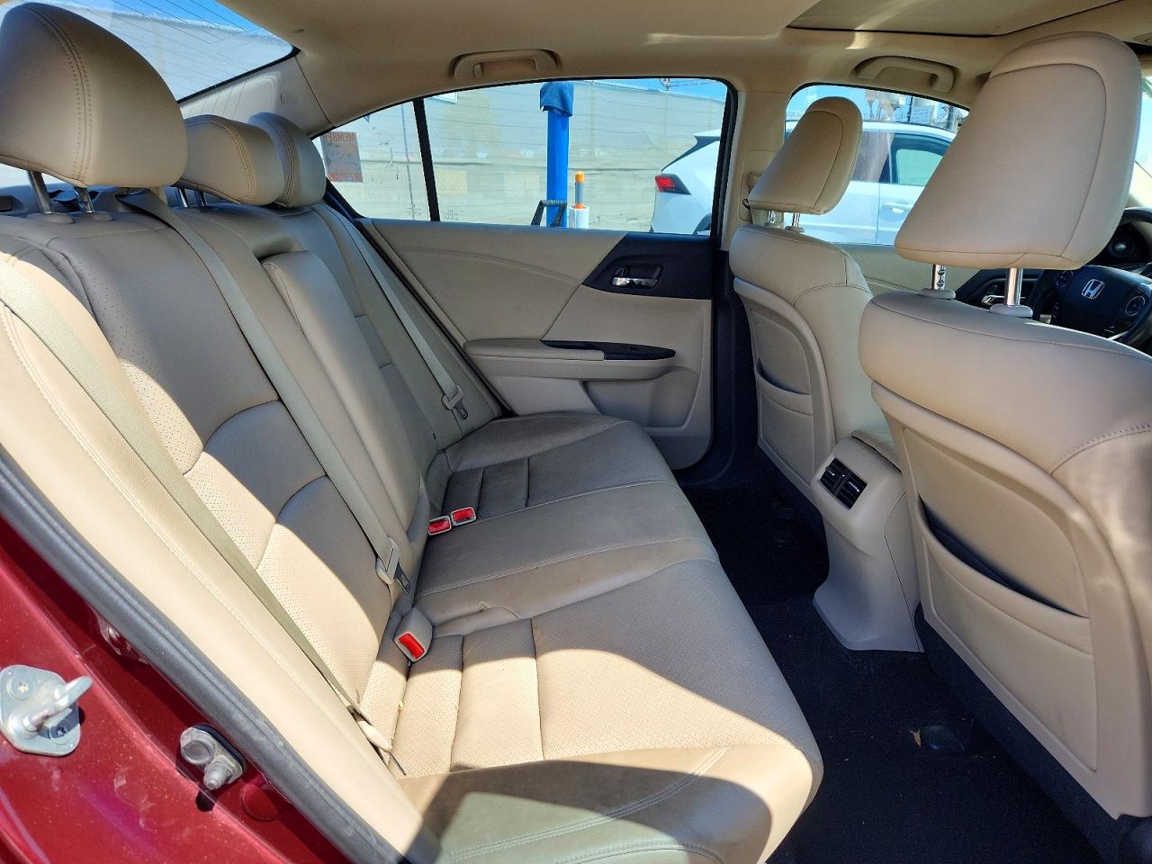 2014 Honda Accord Touring Burgundy vin: 1HGCR3F98EA015259