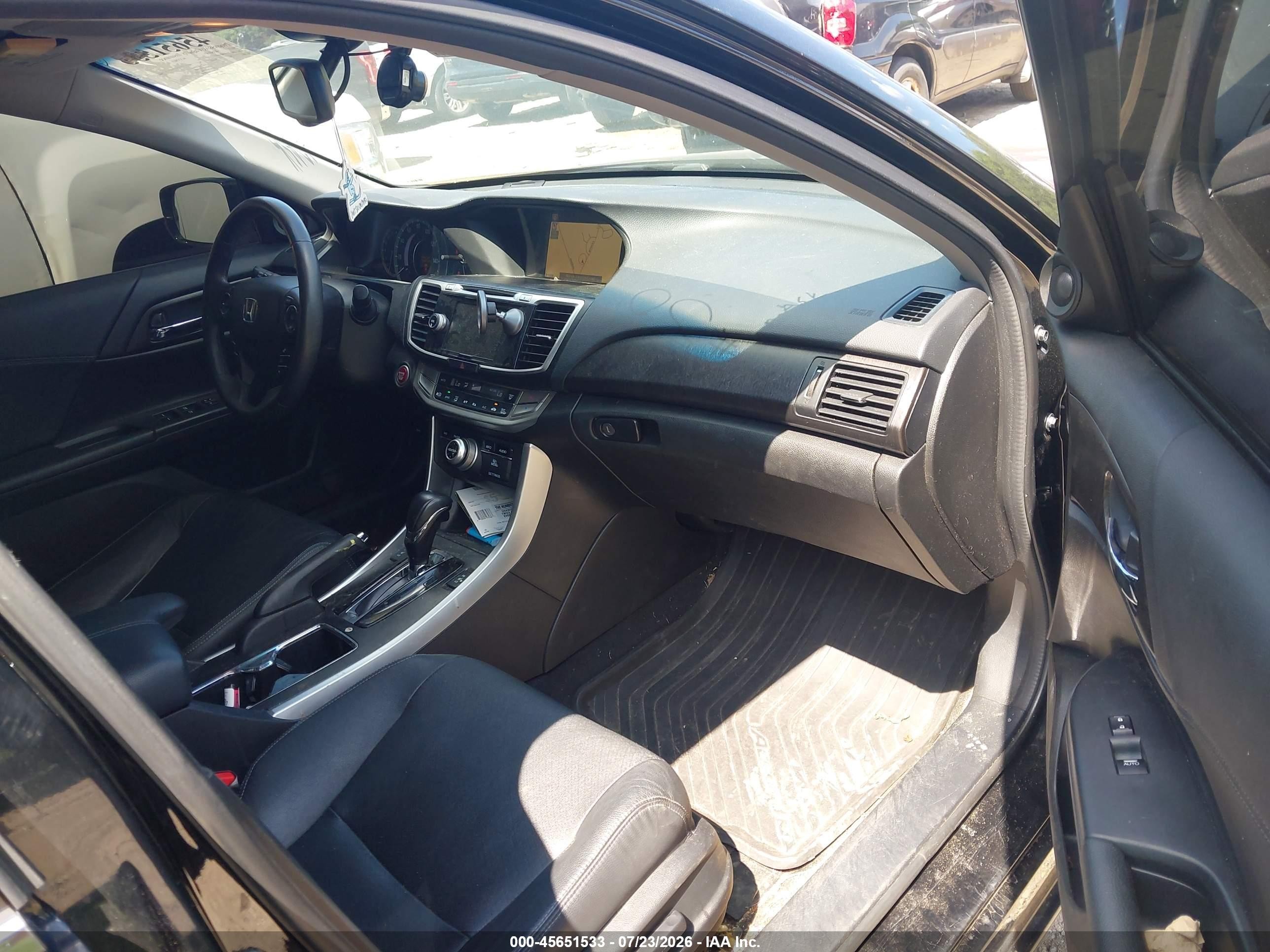 2013 Honda Accord Touring Black vin: 1HGCR3F99DA031467