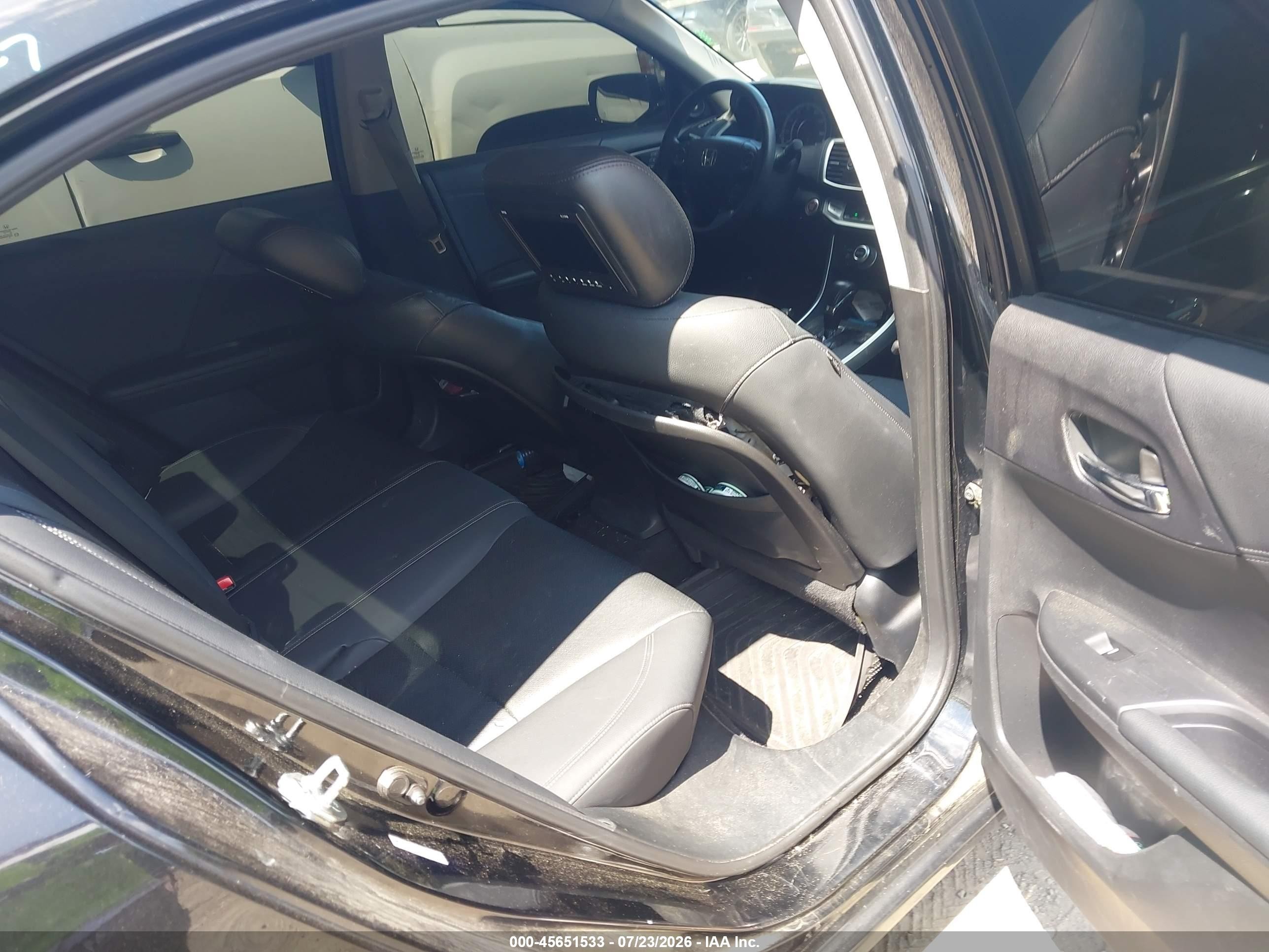 2013 Honda Accord Touring Black vin: 1HGCR3F99DA031467