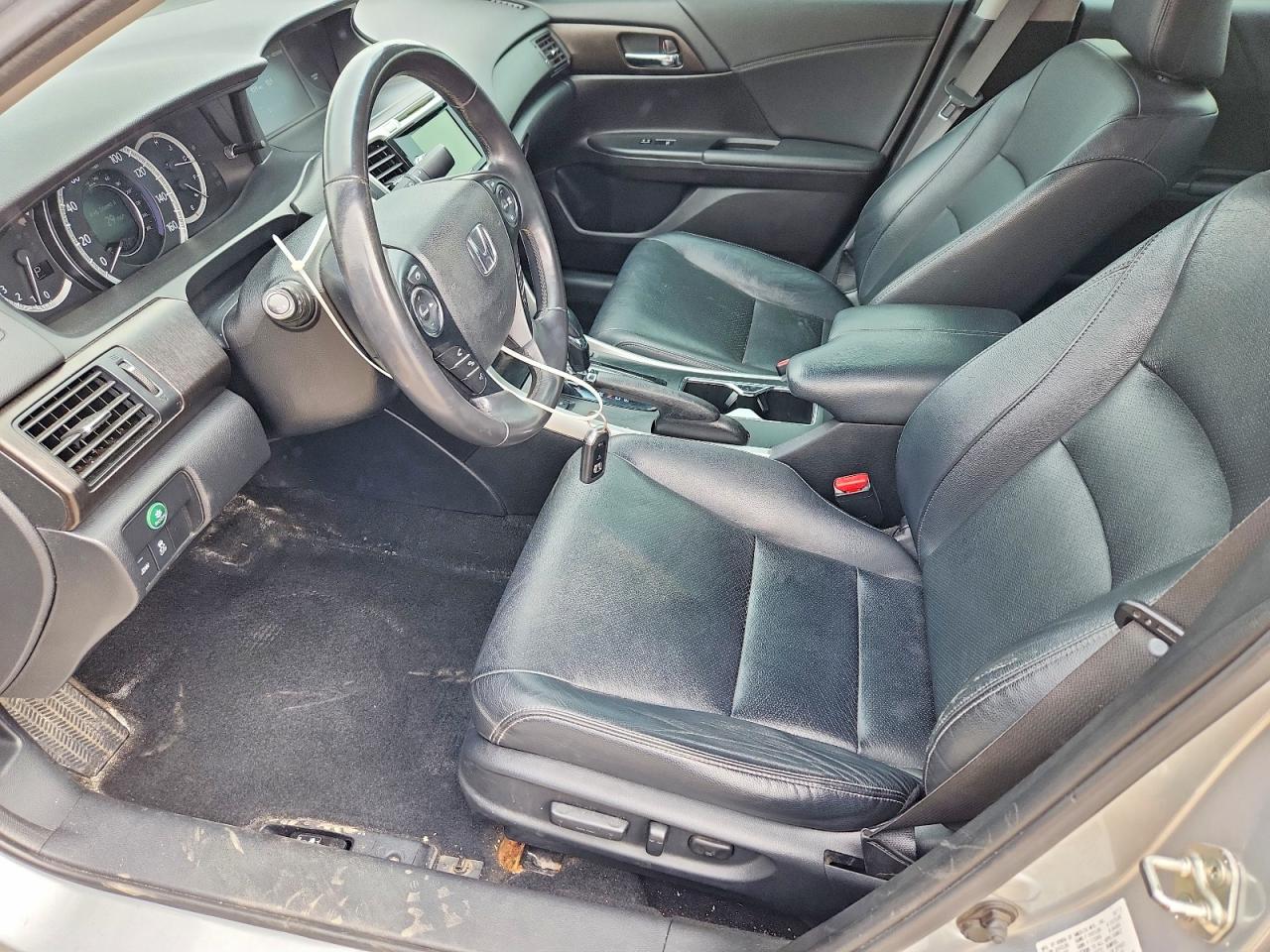 2013 Honda Accord Touring Silver vin: 1HGCR3F99DA047104