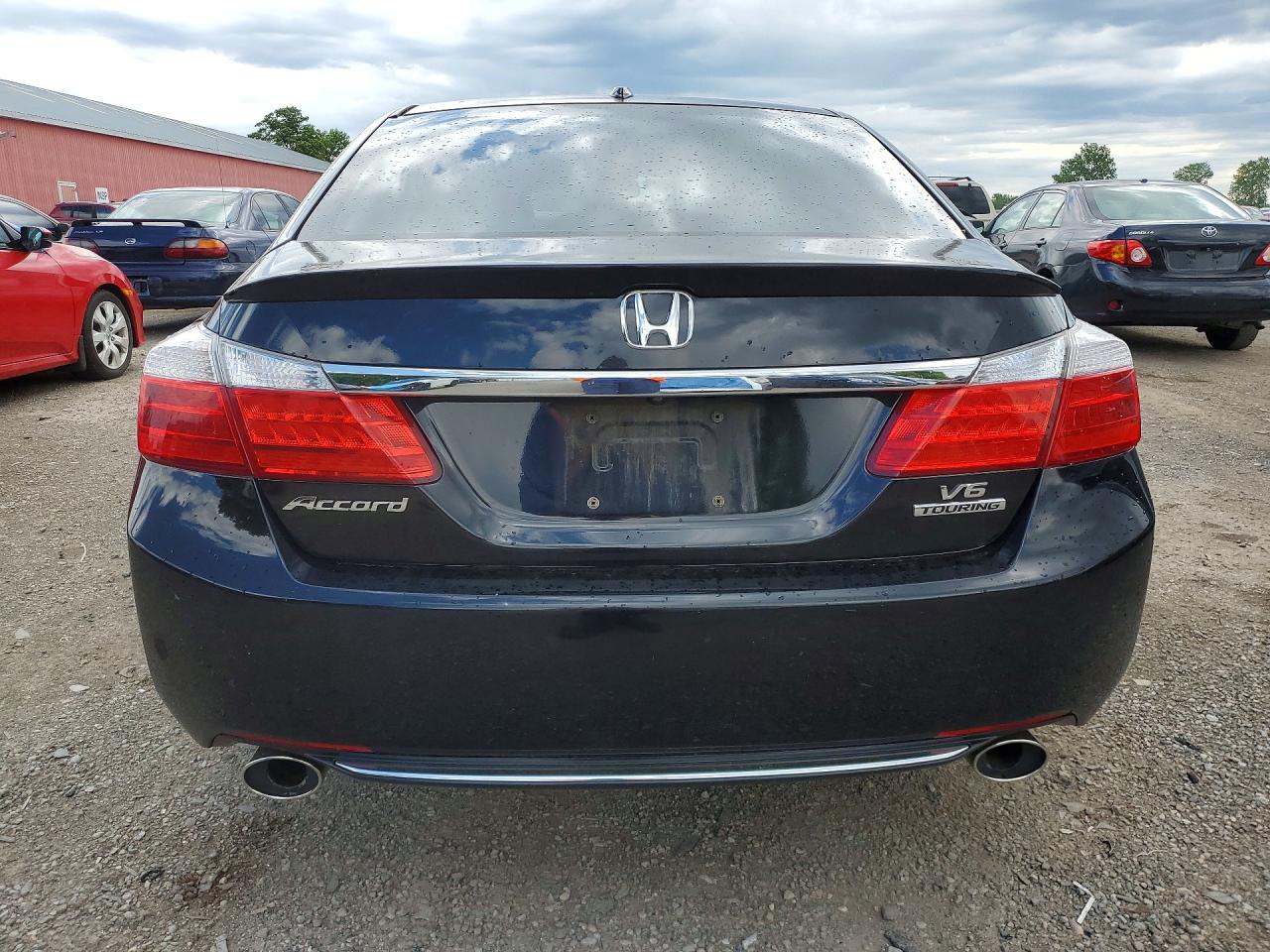 2013 Honda Accord Touring Black vin: 1HGCR3F99DA800386