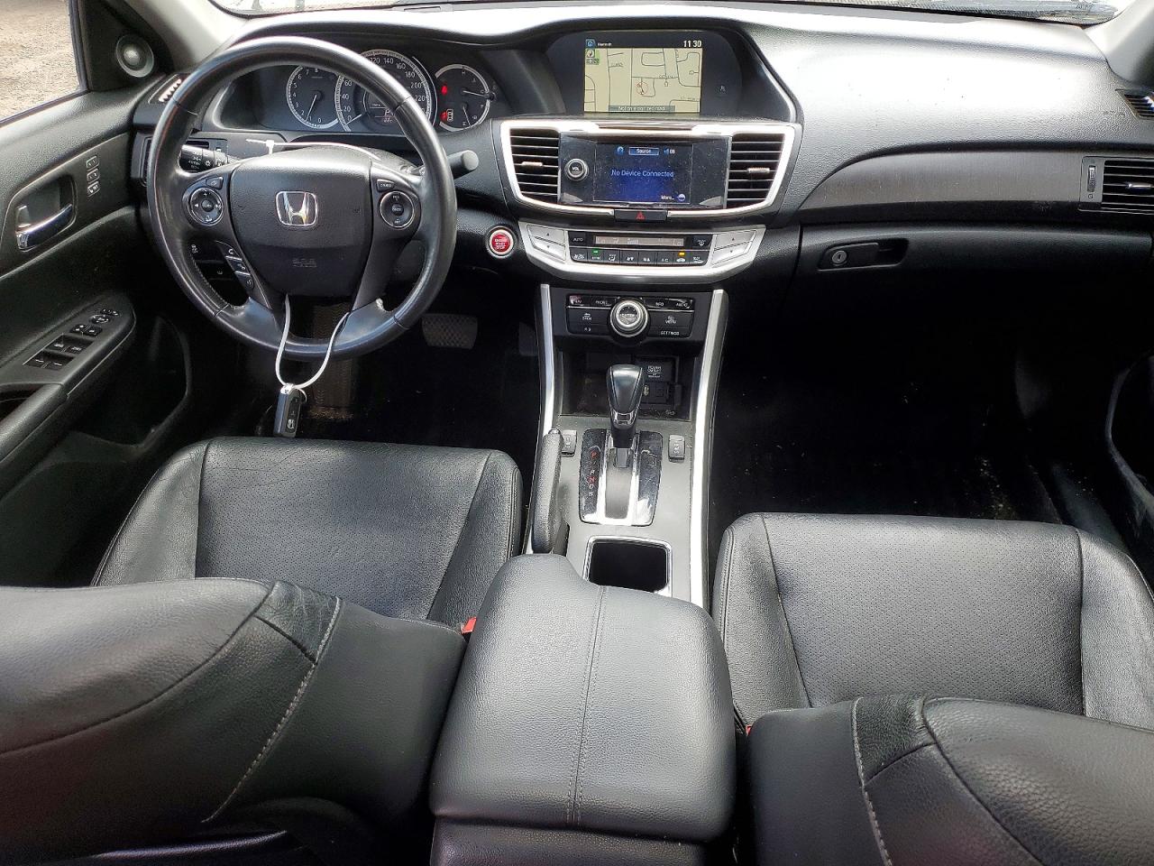 2013 Honda Accord Touring Black vin: 1HGCR3F99DA800386