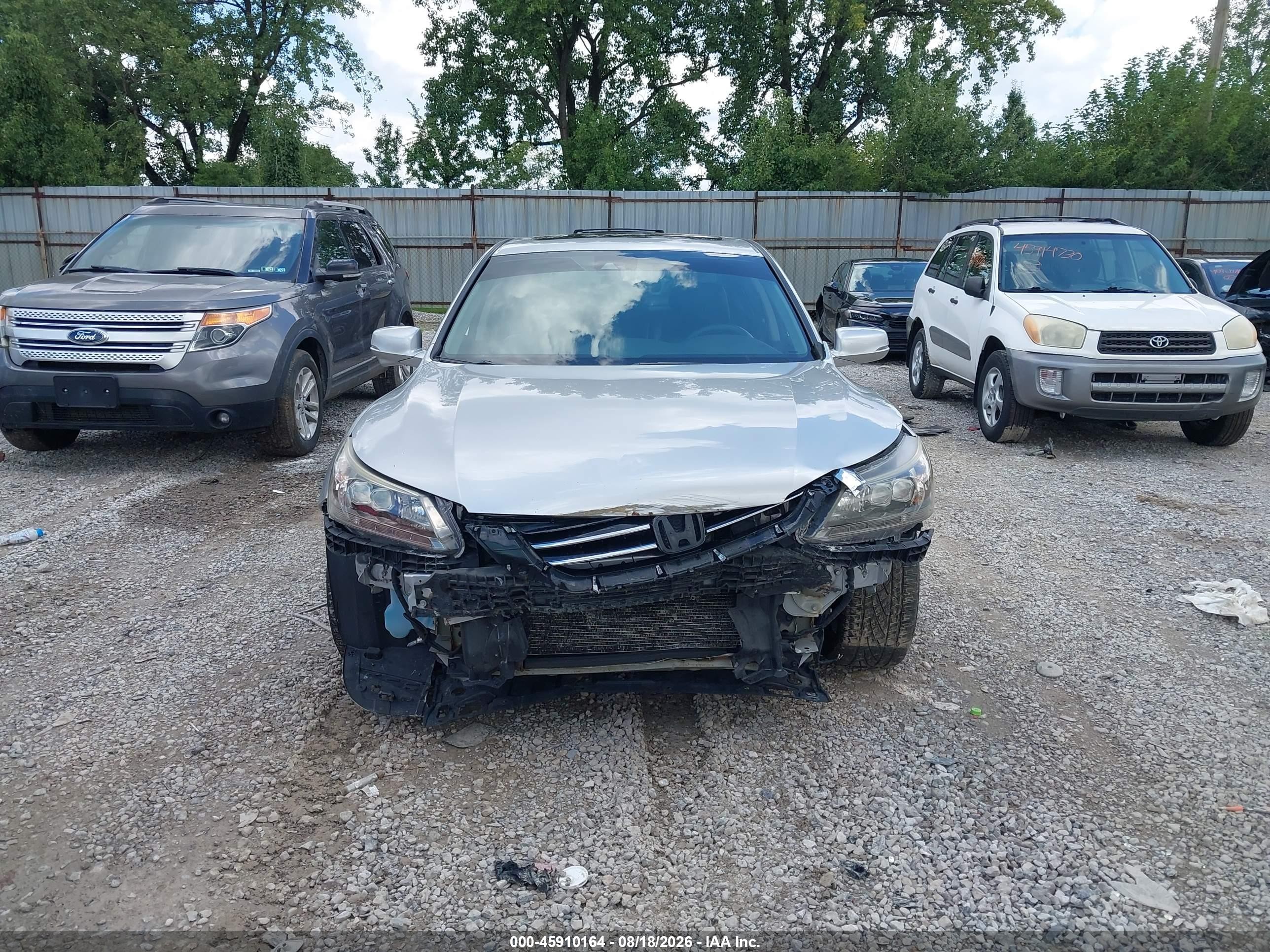 2014 Honda Accord Touring Silver vin: 1HGCR3F99EA010670