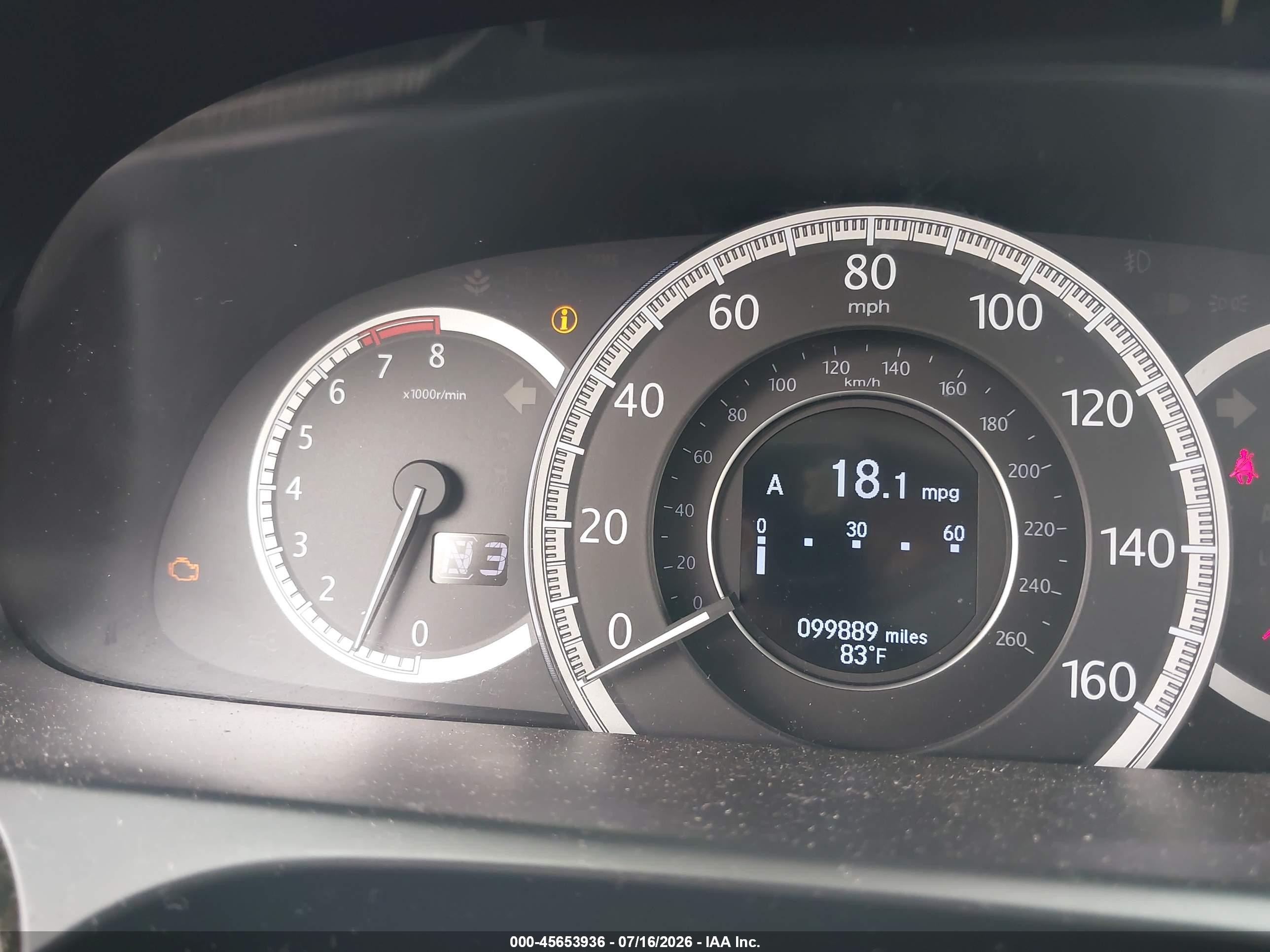 2014 Honda Accord Touring White vin: 1HGCR3F99EA012743