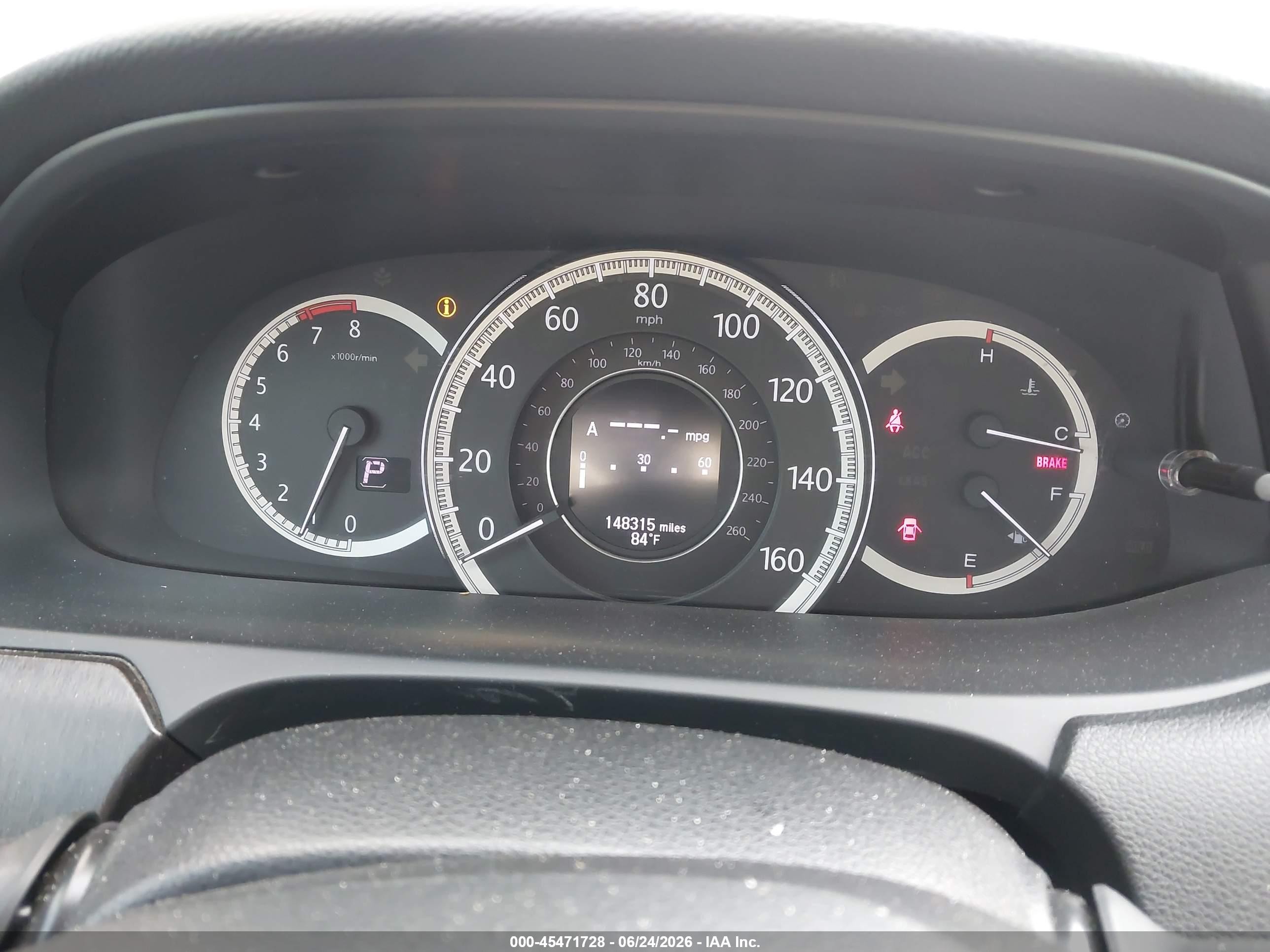 2014 Honda Accord Touring White vin: 1HGCR3F99EA023838
