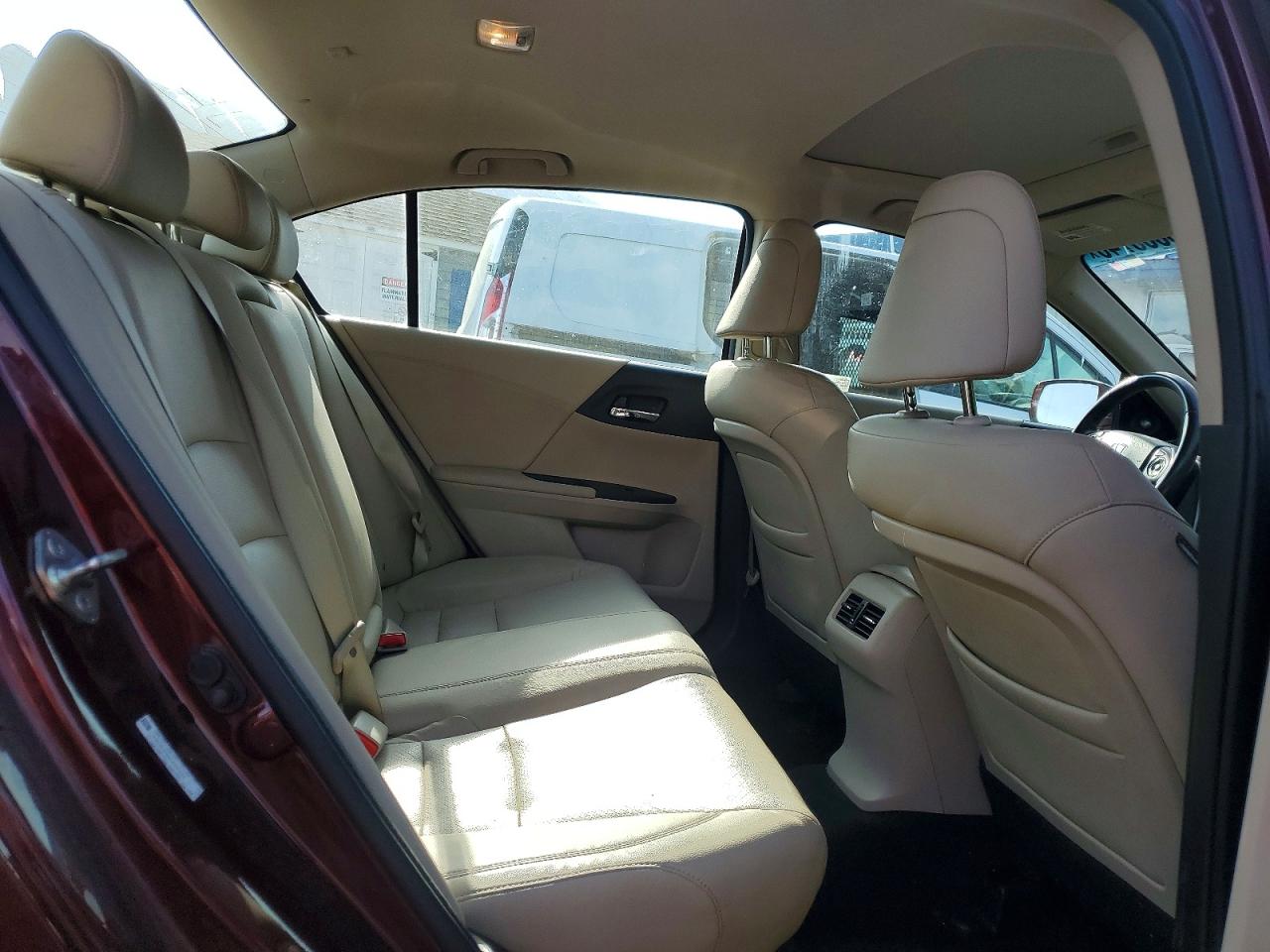 2013 Honda Accord Touring Burgundy vin: 1HGCR3F9XDA012409