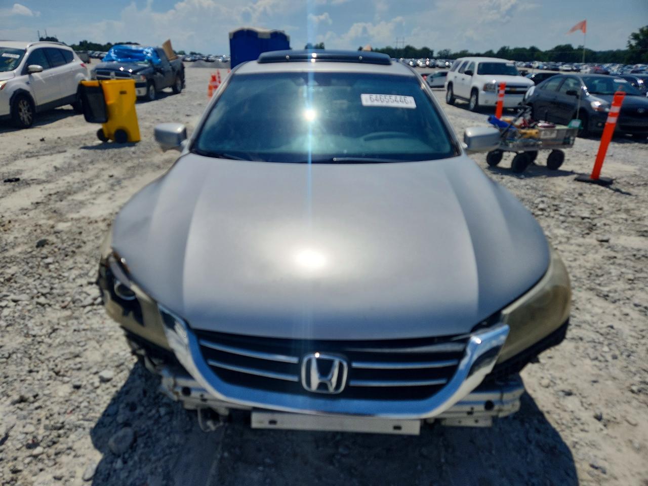 2013 Honda Accord Touring Серебряный vin: 1HGCR3F9XDA031879