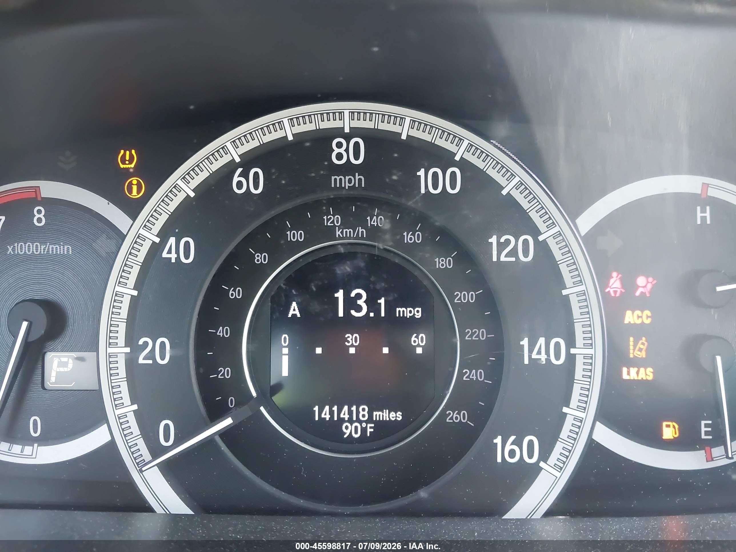 2013 Honda Accord Touring Silver vin: 1HGCR3F9XDA031901
