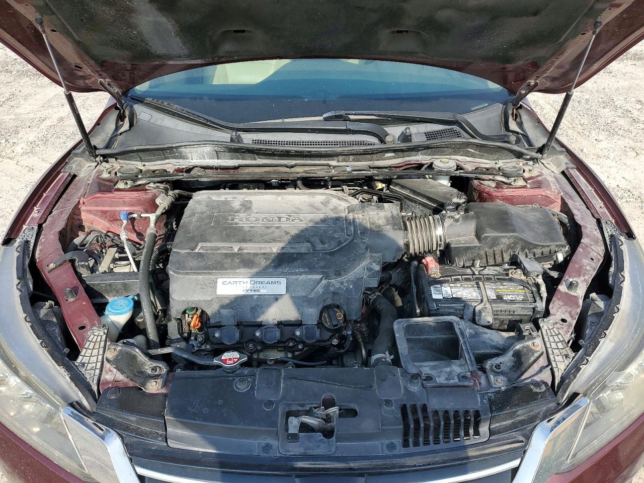 2014 Honda Accord Touring Burgundy vin: 1HGCR3F9XEA035495