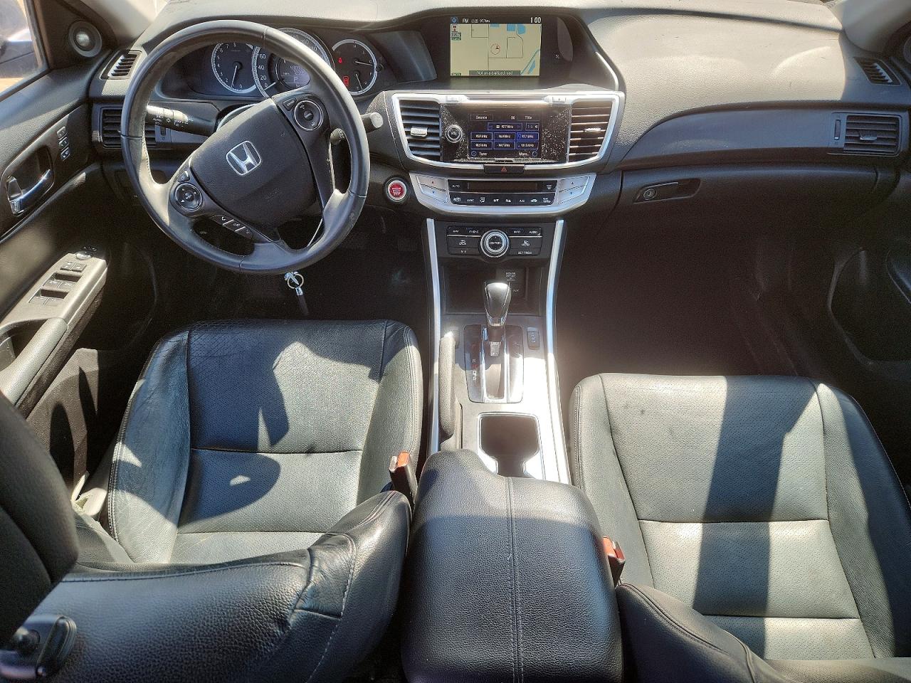 2015 Honda Accord Touring Gray vin: 1HGCR3F9XFA801730