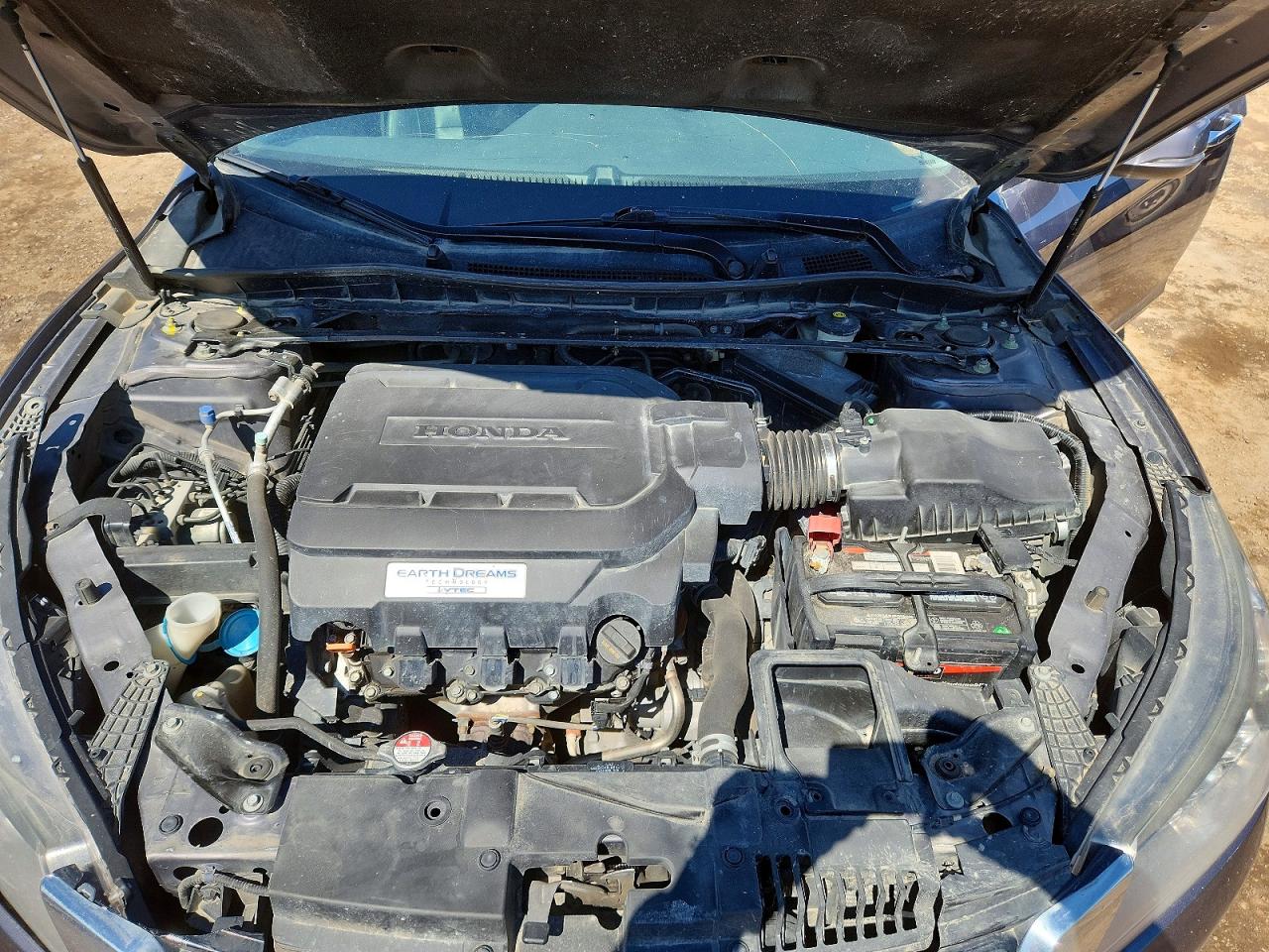 2015 Honda Accord Touring Gray vin: 1HGCR3F9XFA801730