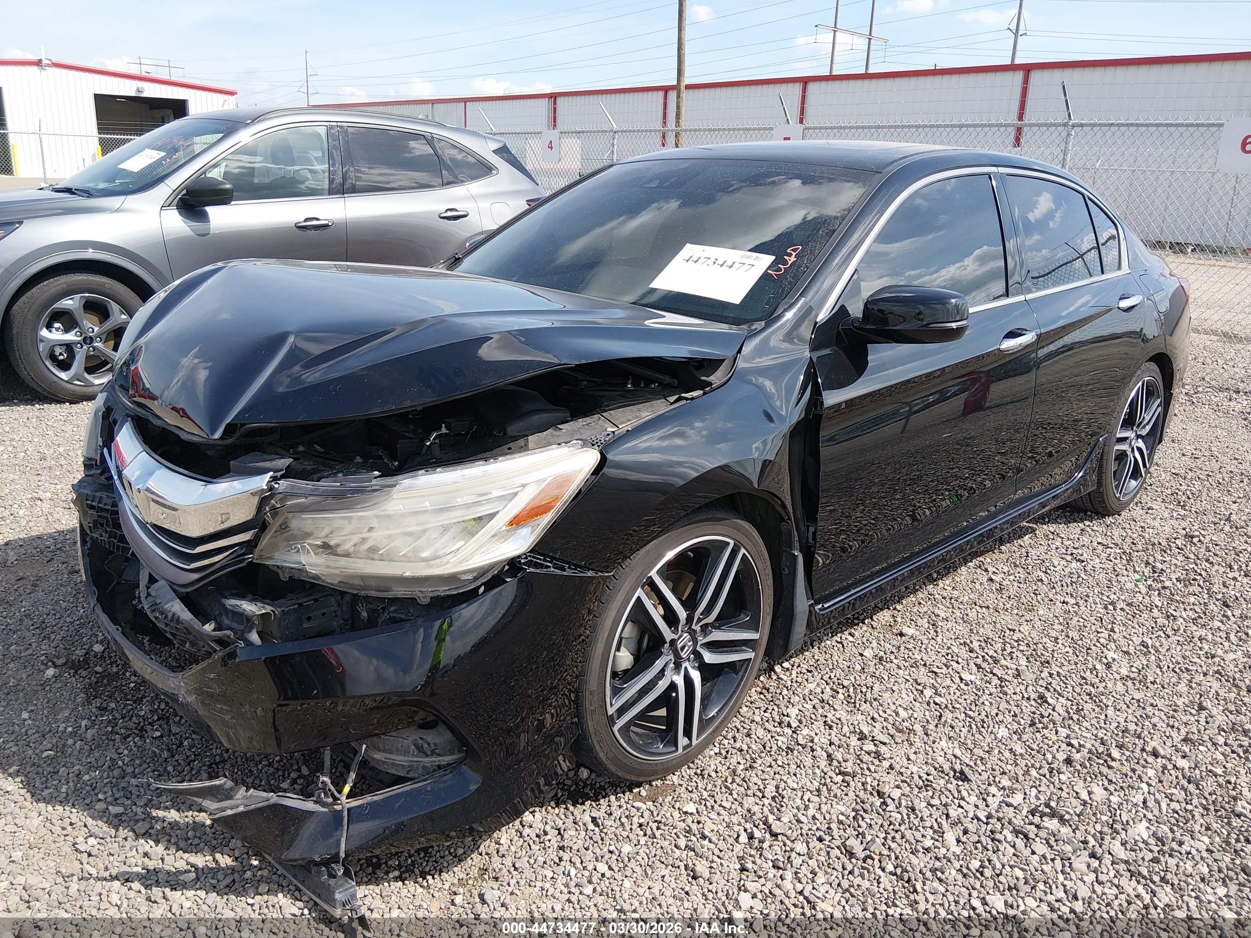 2017 Honda Accord Touring V6 Black vin: 1HGCR3F9XHA020645