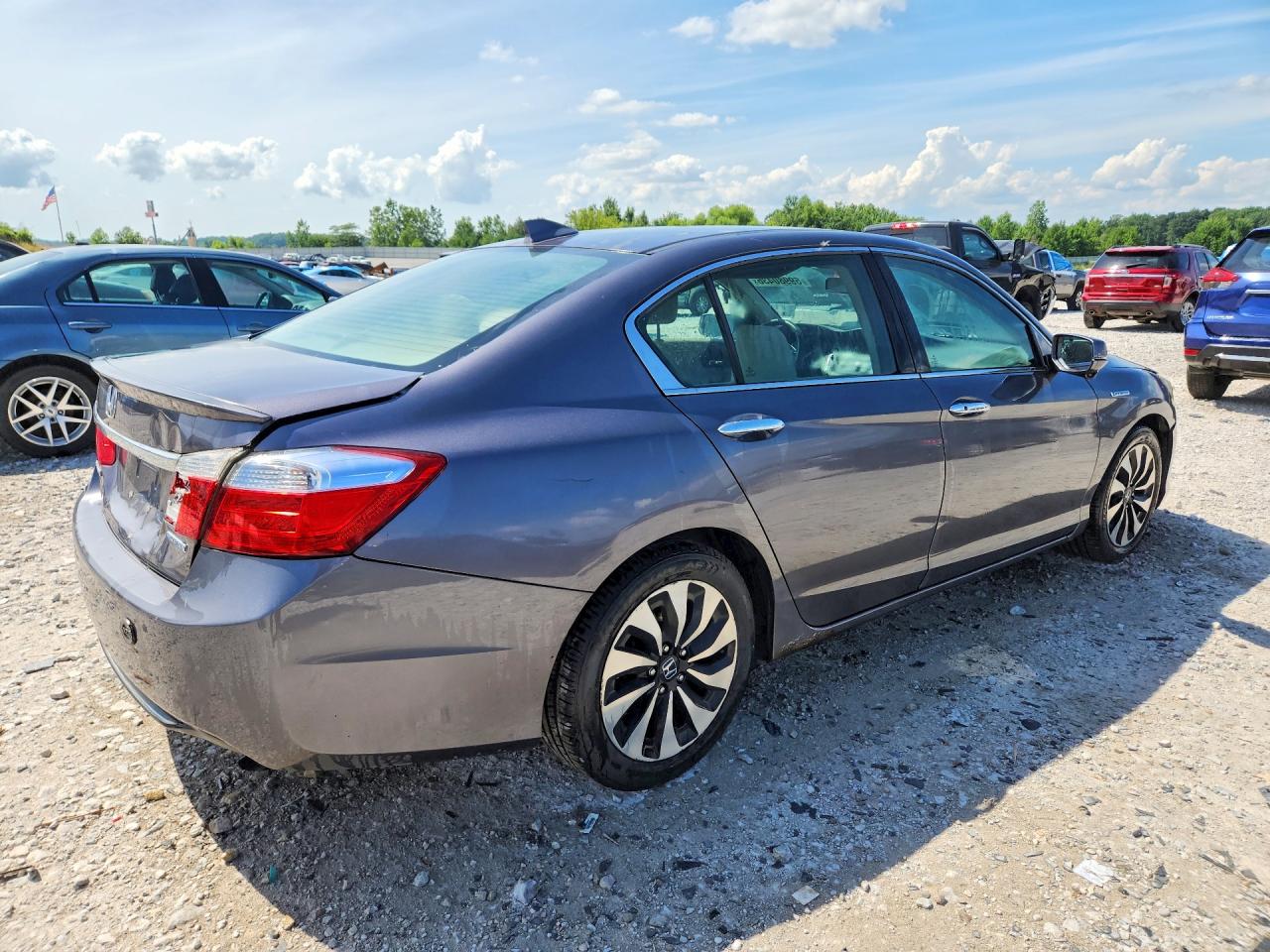 2015 Honda Accord Hybrid Charcoal vin: 1HGCR6F31FA004585