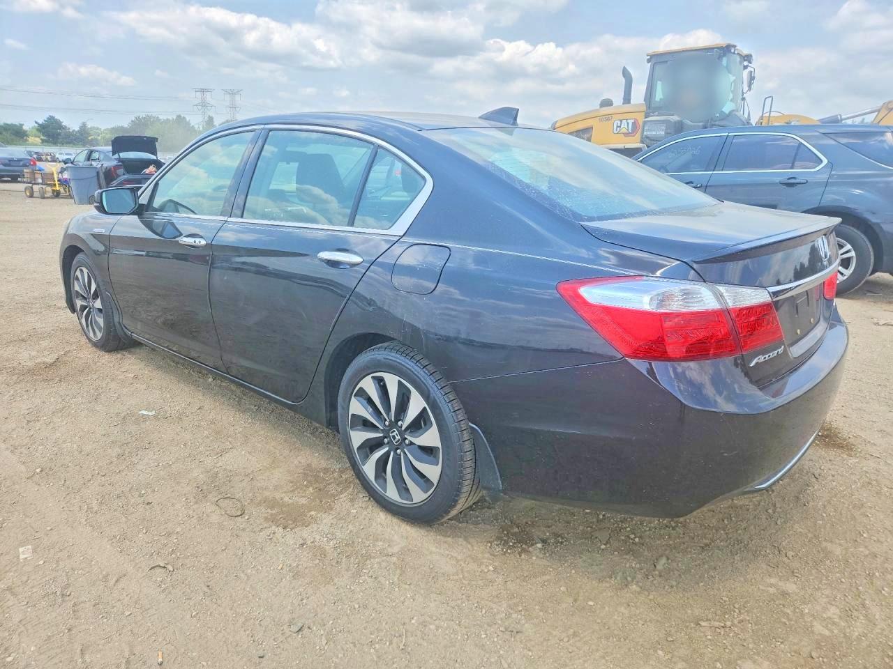 2015 Honda Accord Hybrid Черный vin: 1HGCR6F32FA002618