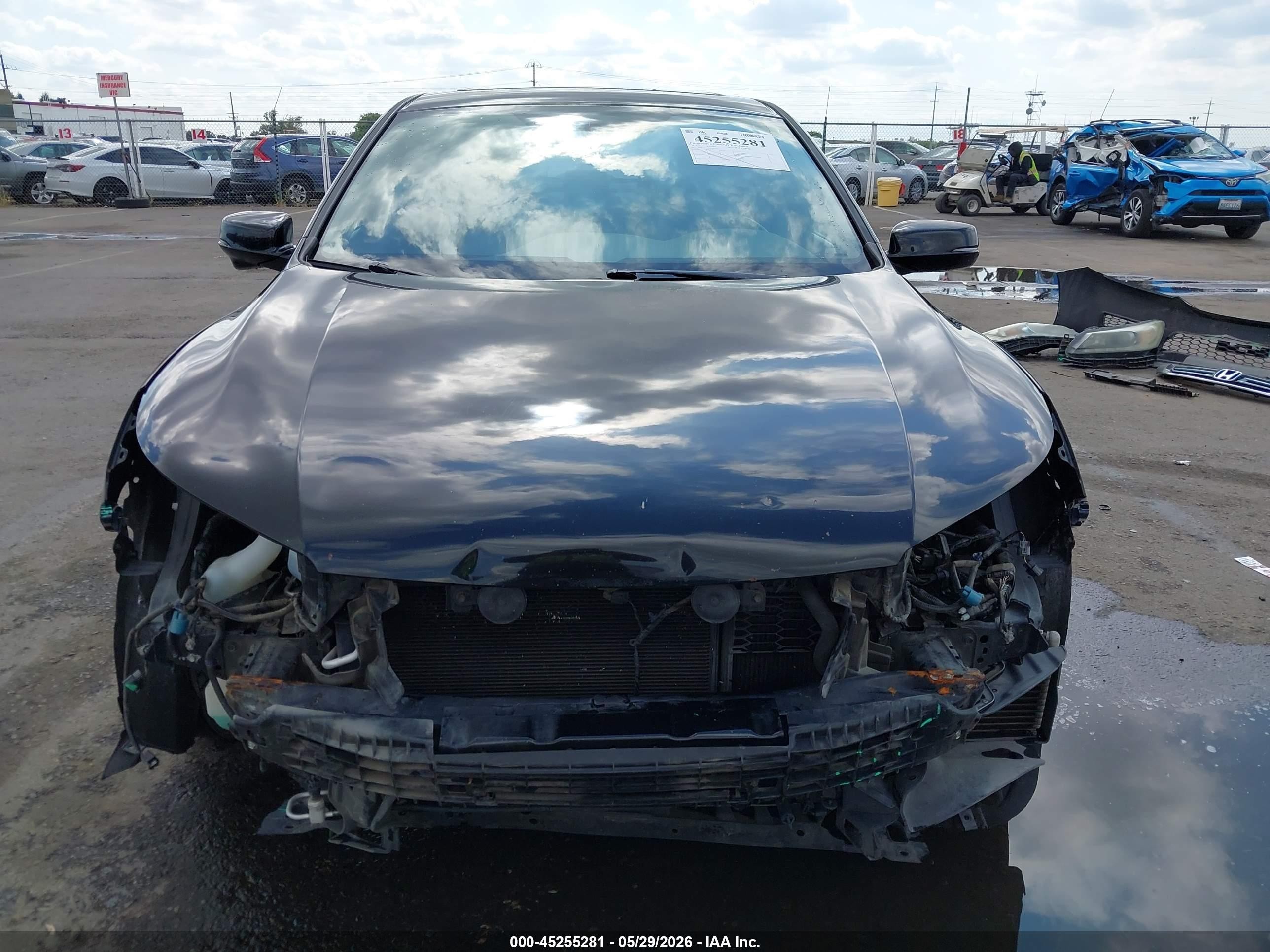 2015 Honda Accord Hybrid   Black vin: 1HGCR6F32FA006376