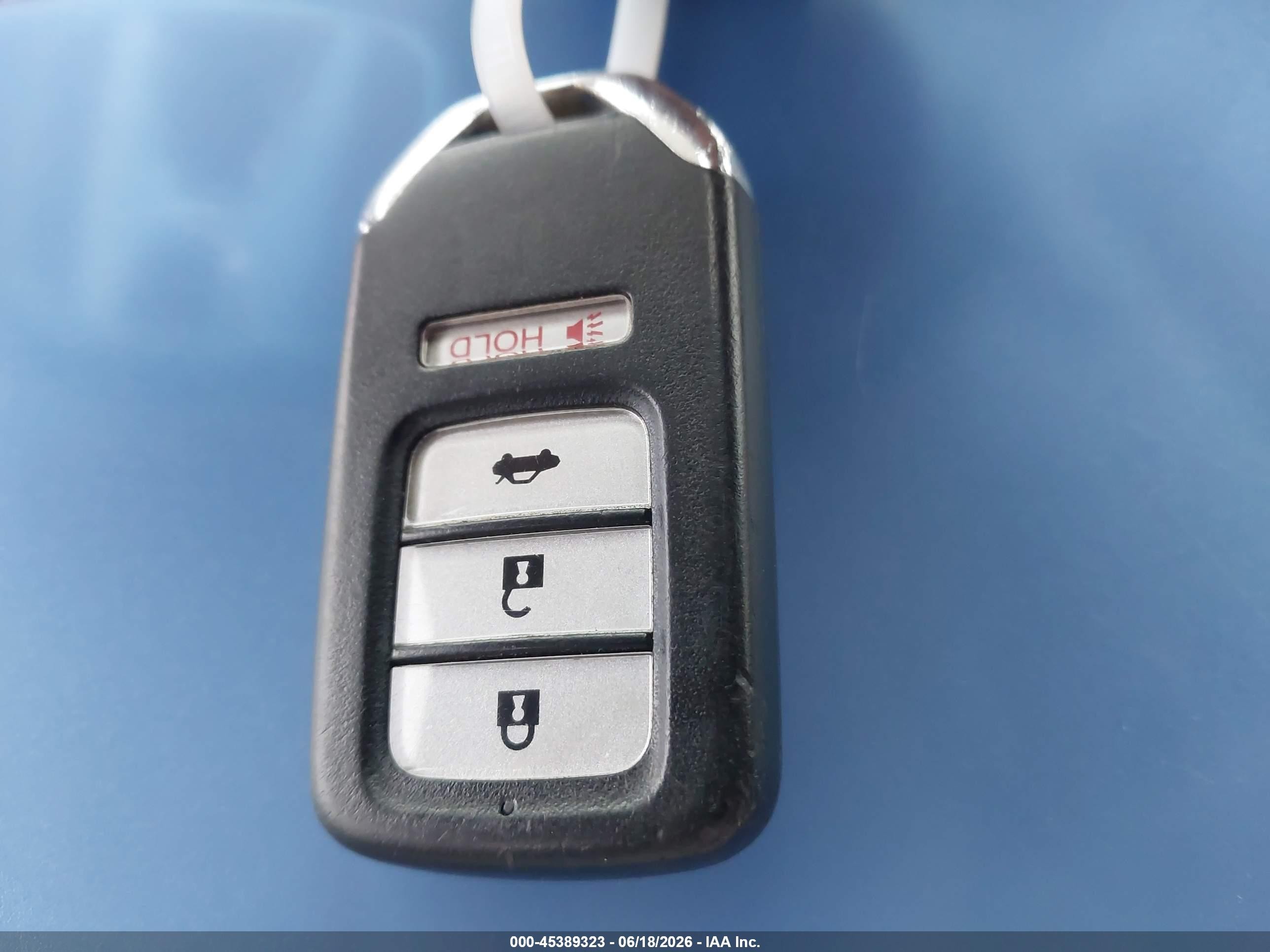 2015 Honda Accord Hybrid   Blue vin: 1HGCR6F32FA010749