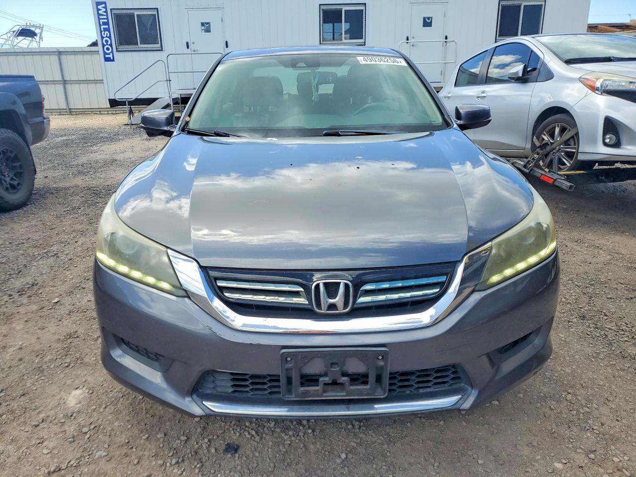 2015 Honda Accord Hybrid Exl Gray vin: 1HGCR6F52FA015337