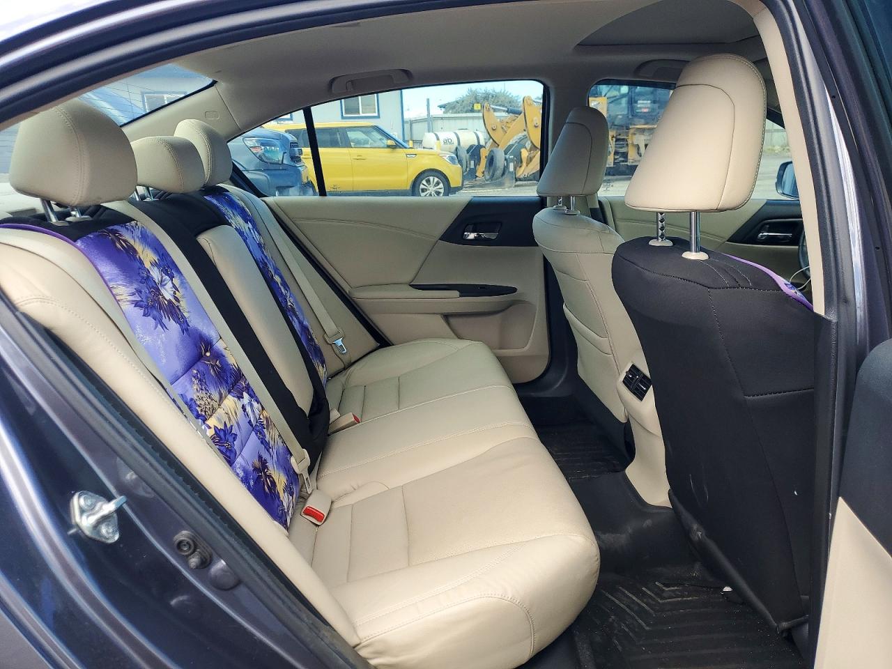 2015 Honda Accord Hybrid Exl Gray vin: 1HGCR6F52FA015337
