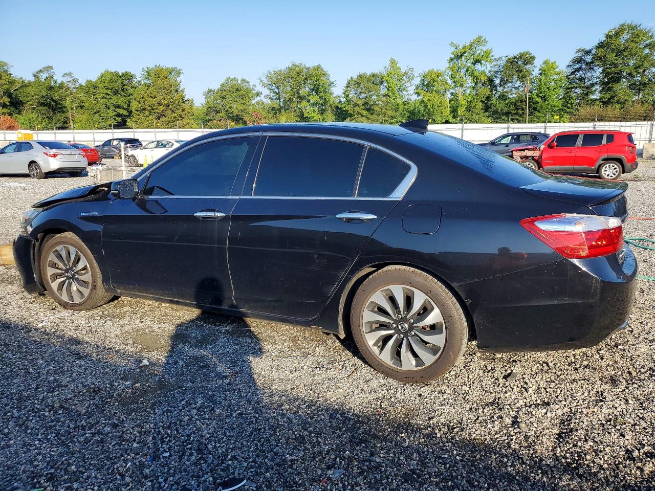 2015 Honda Accord Hybrid Exl Black vin: 1HGCR6F53FA007442