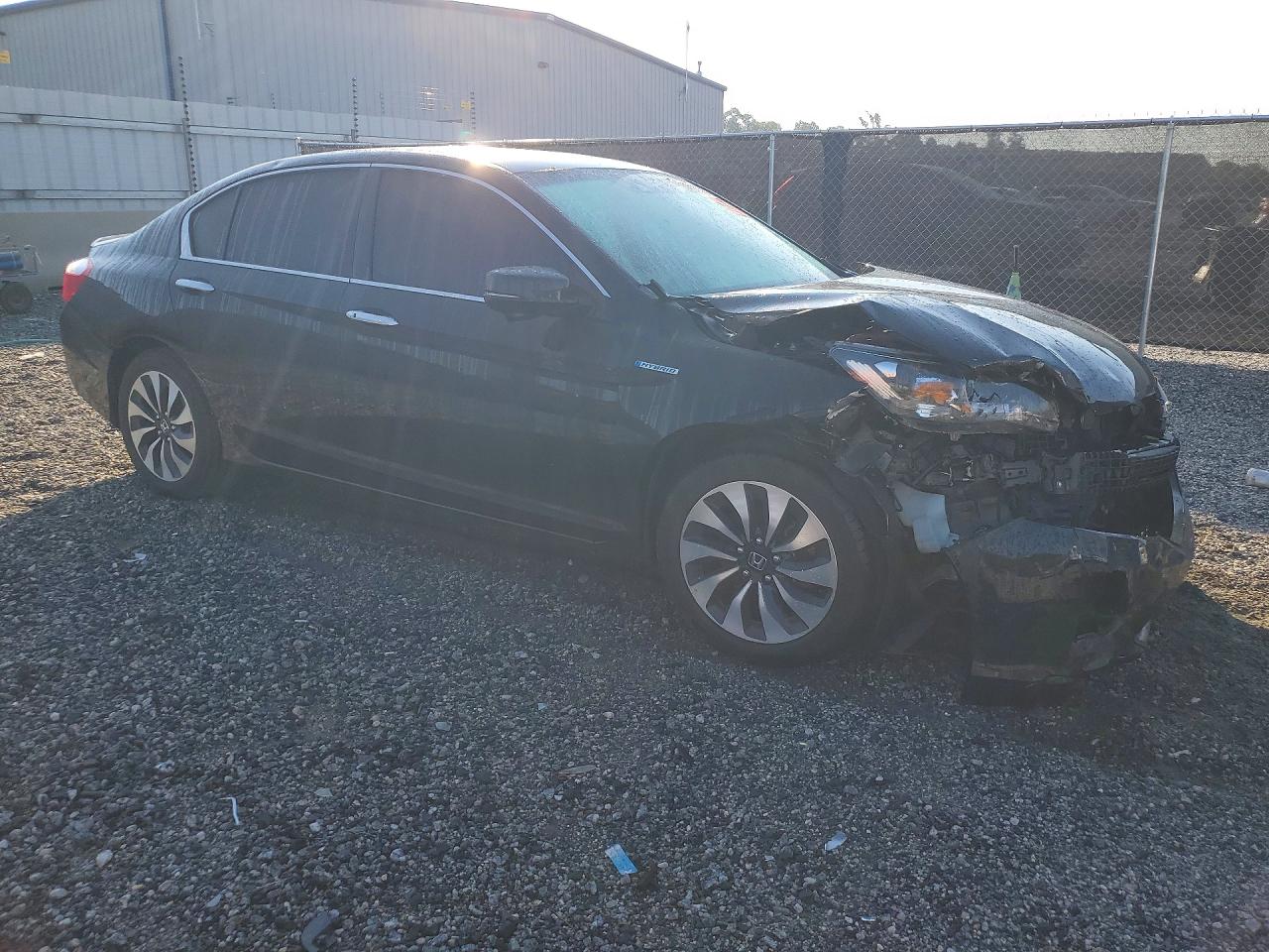 2015 Honda Accord Hybrid Exl Black vin: 1HGCR6F53FA007442